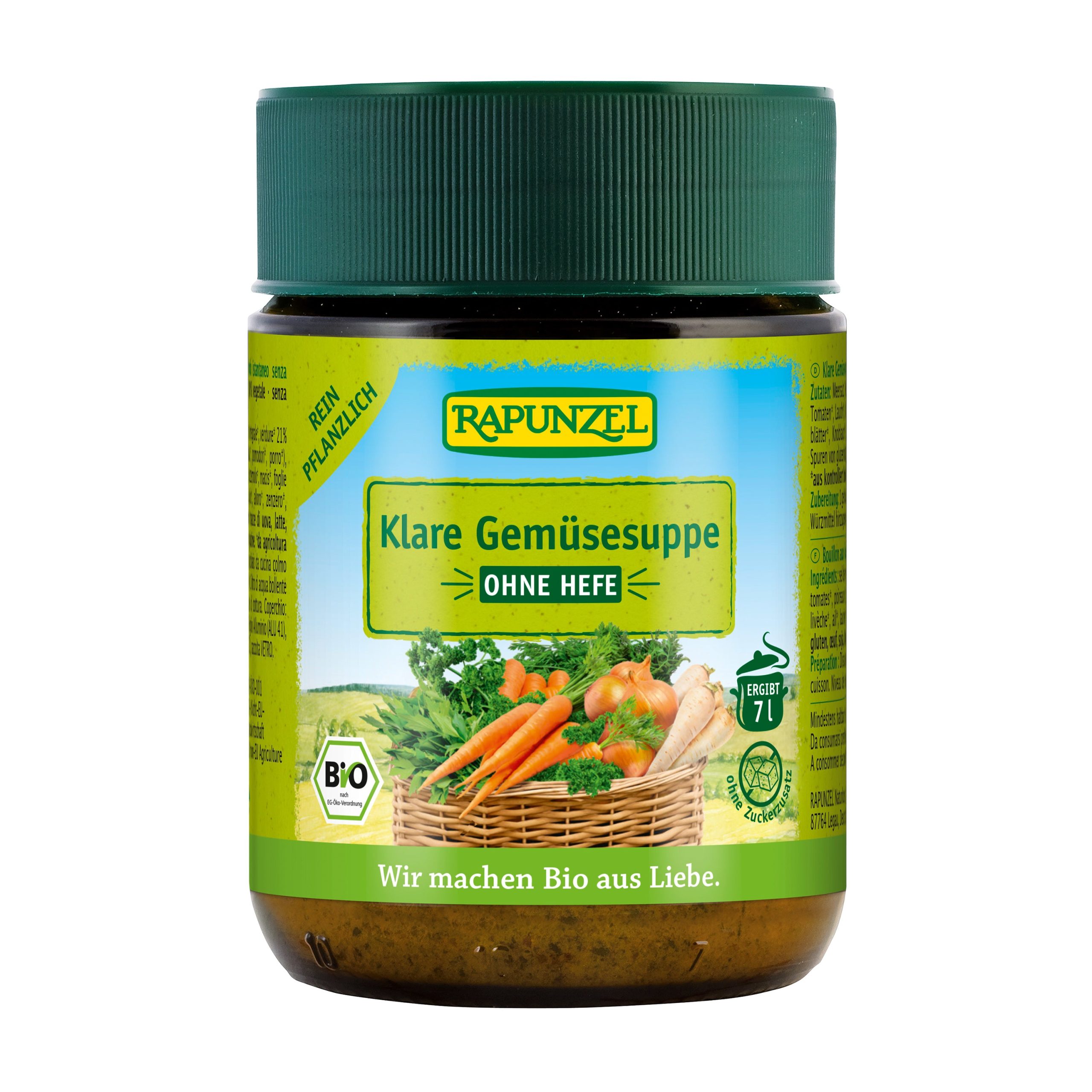 Vývar zeleninový bez droždí 140 g BIO   RAPUNZEL Rapunzel