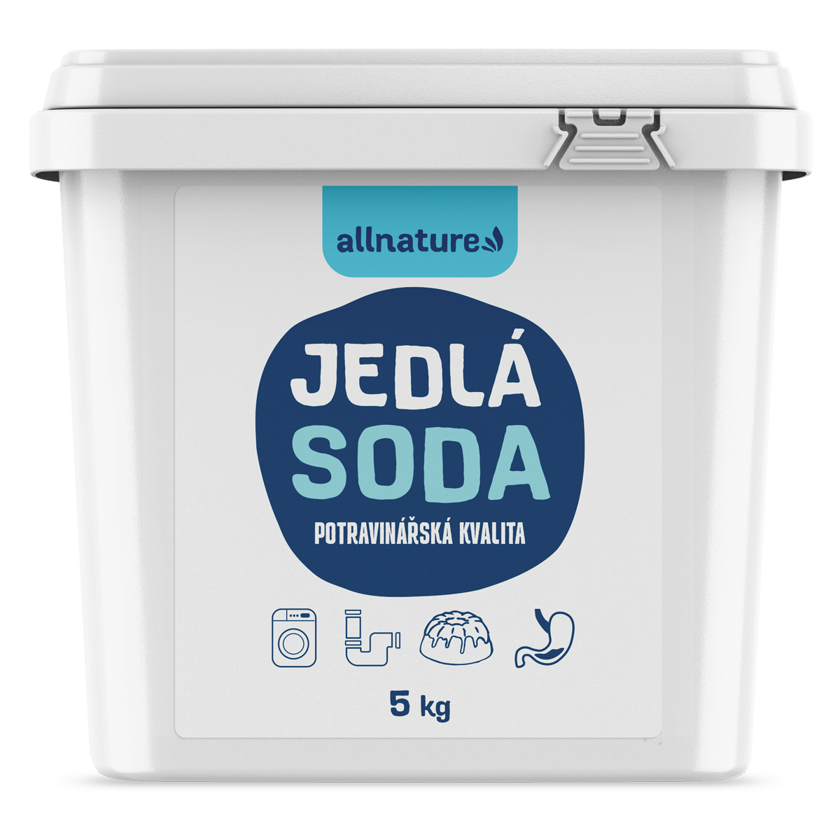 Allnature Jedlá soda - 5 kg - potravinářská kvalita Allnature