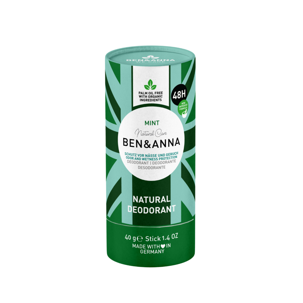 Ben & Anna Tuhý deodorant (40 g) - Máta Ben & Anna