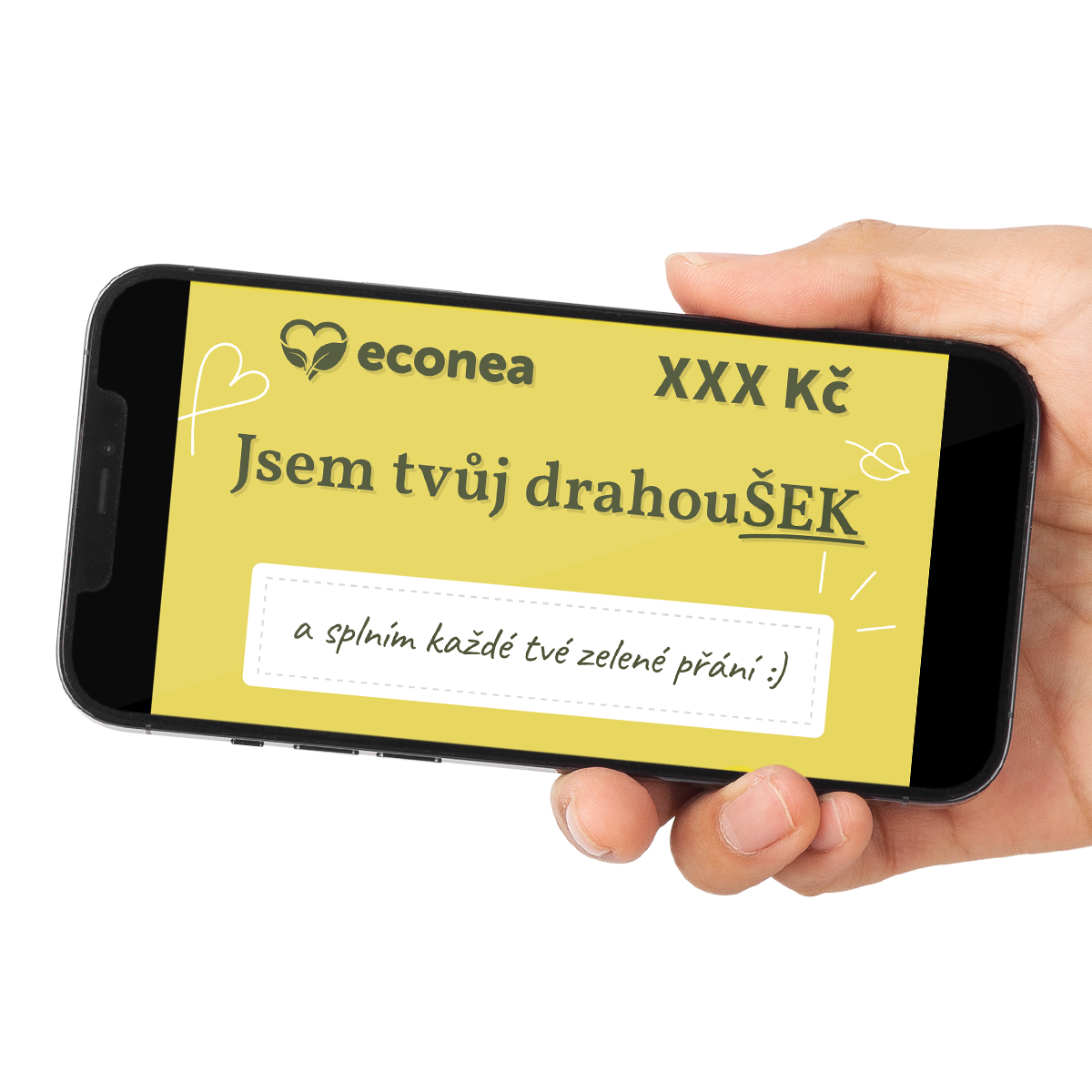 DrahouŠEK - Elektronický dárkový poukaz - 500 Kč - ideální dárek na poslední chvíli Econea