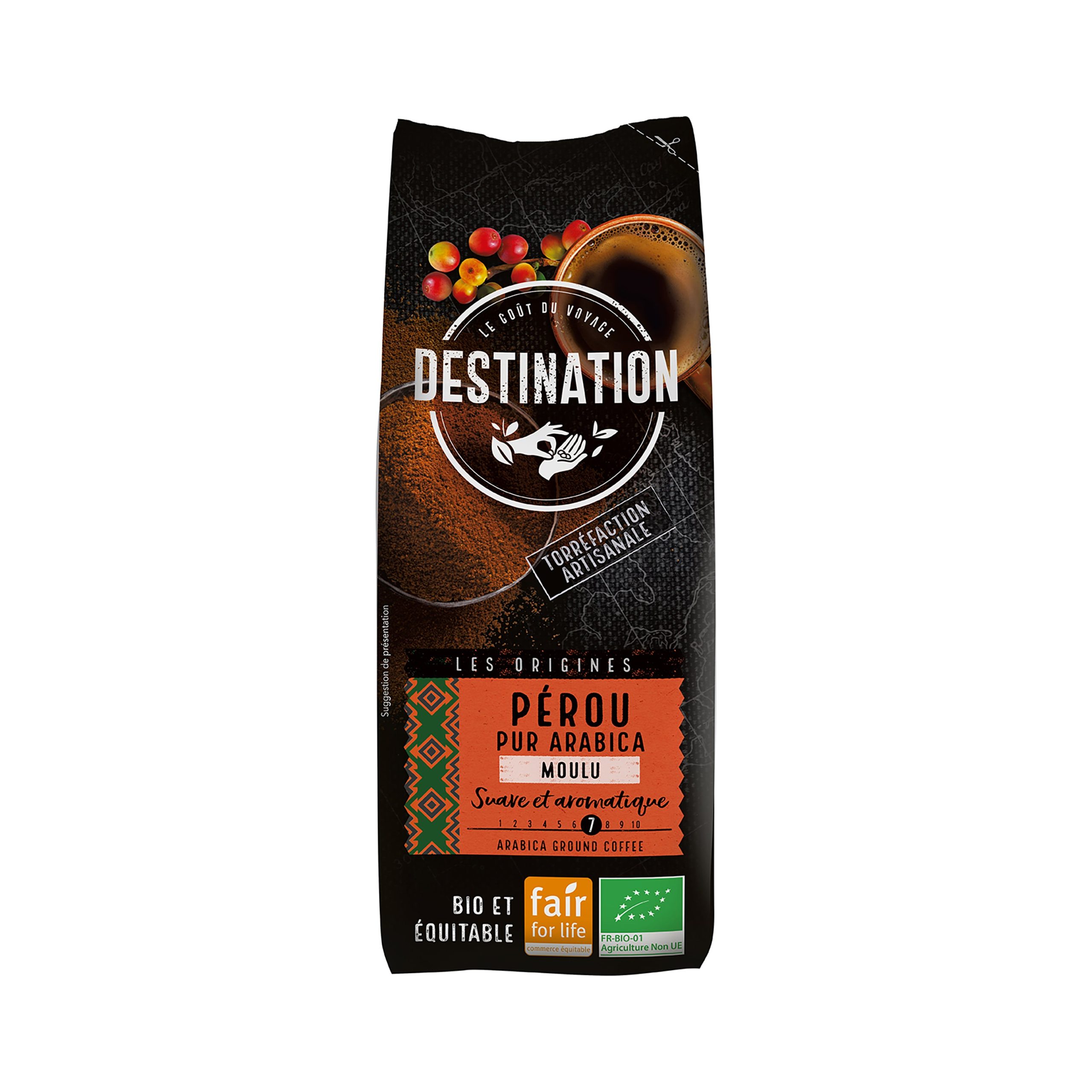 Káva mletá Peru 250 g BIO   DESTINATION Destination
