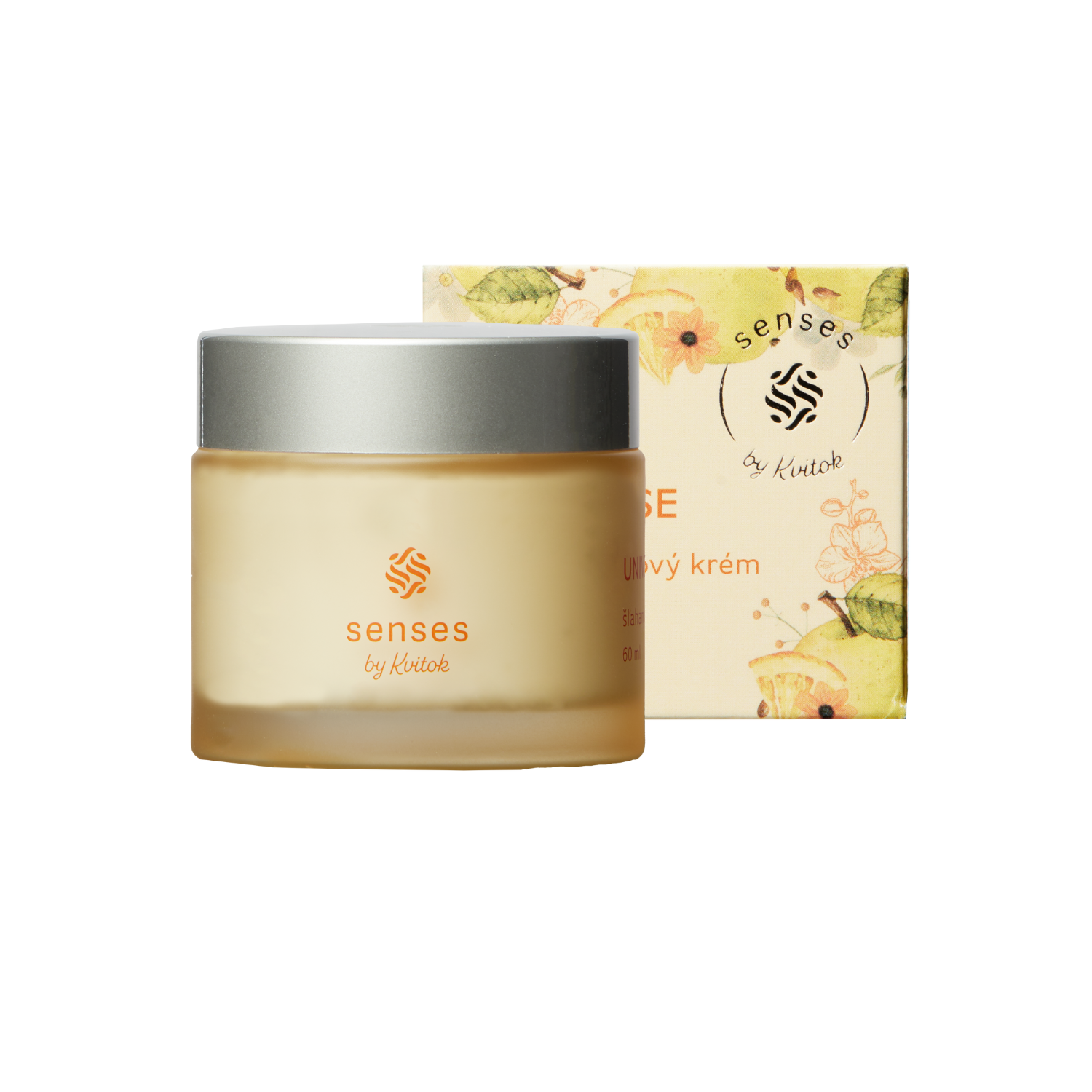 Kvitok Senses Šlehaný tělový krém Universe (60 ml) - svěží unisex vůně Kvitok