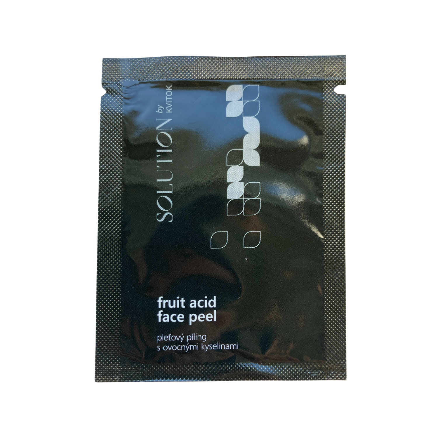 Kvitok Solution Pleťový peeling s ovocnými kyselinami - 2 ml - vzorek - pročistí póry a revitalizuje pleť Kvitok