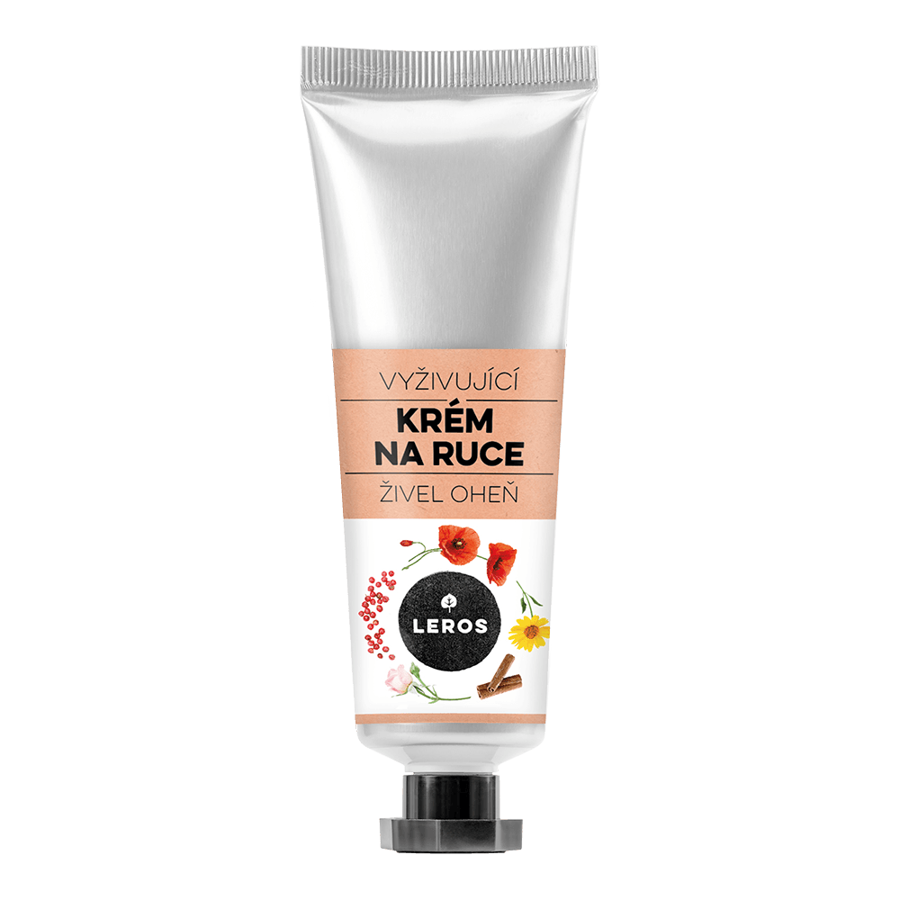 LEROS Krém na ruce BIO - Živel oheň - 50 ml - hutnější textura
