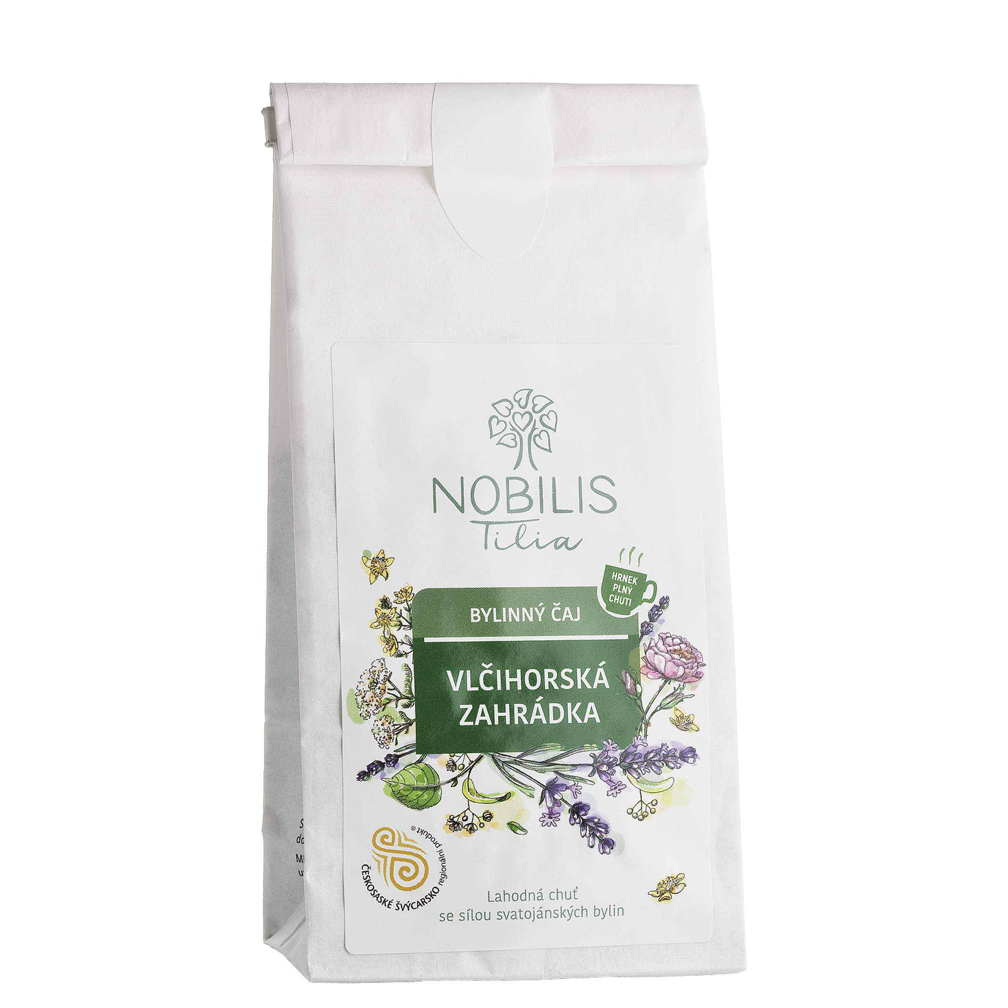 Nobilis Tilia Bylinný čaj Vlčihorská zahrada (50 g) - ze svatojánských bylin českého švýcarska Nobilis Tilia