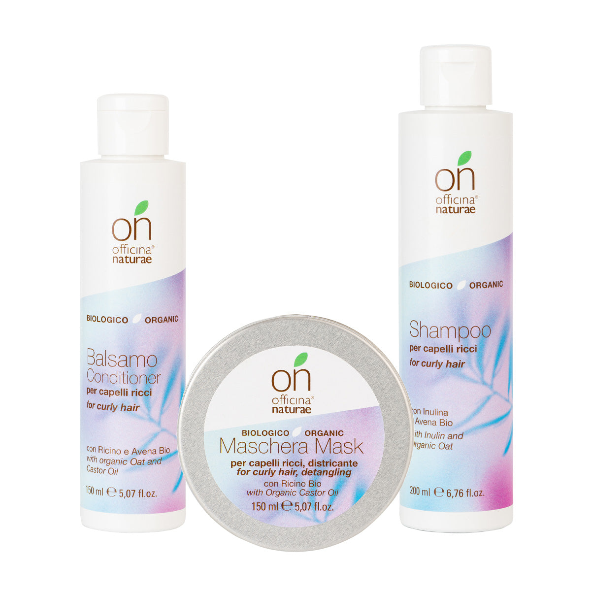 Officina Naturae Zvýhodněná sada Pro vlnité a kudrnaté vlasy - šampon