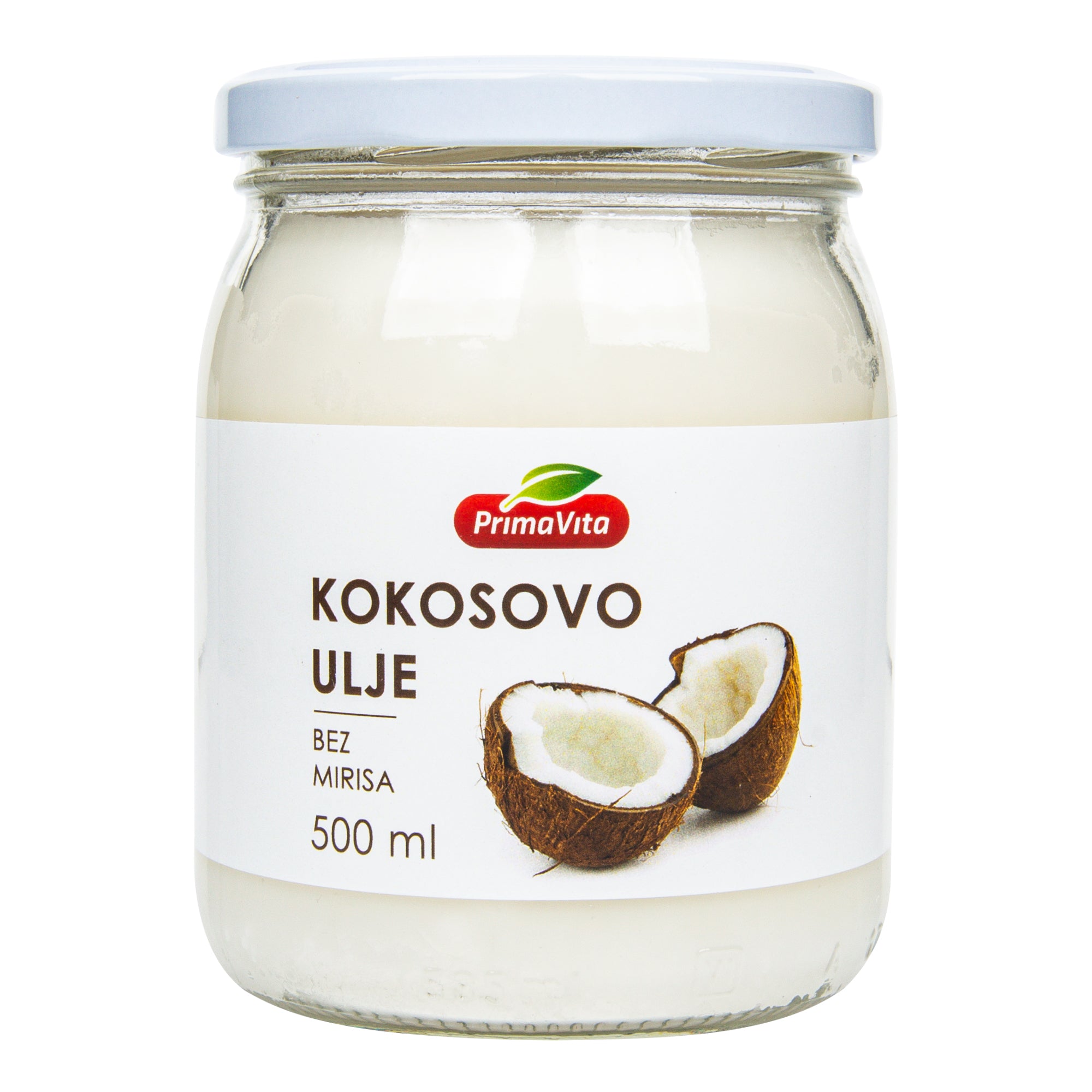 Olej kokosový dezodorizovaný 500 ml   PRIMAVITA Prima Vita