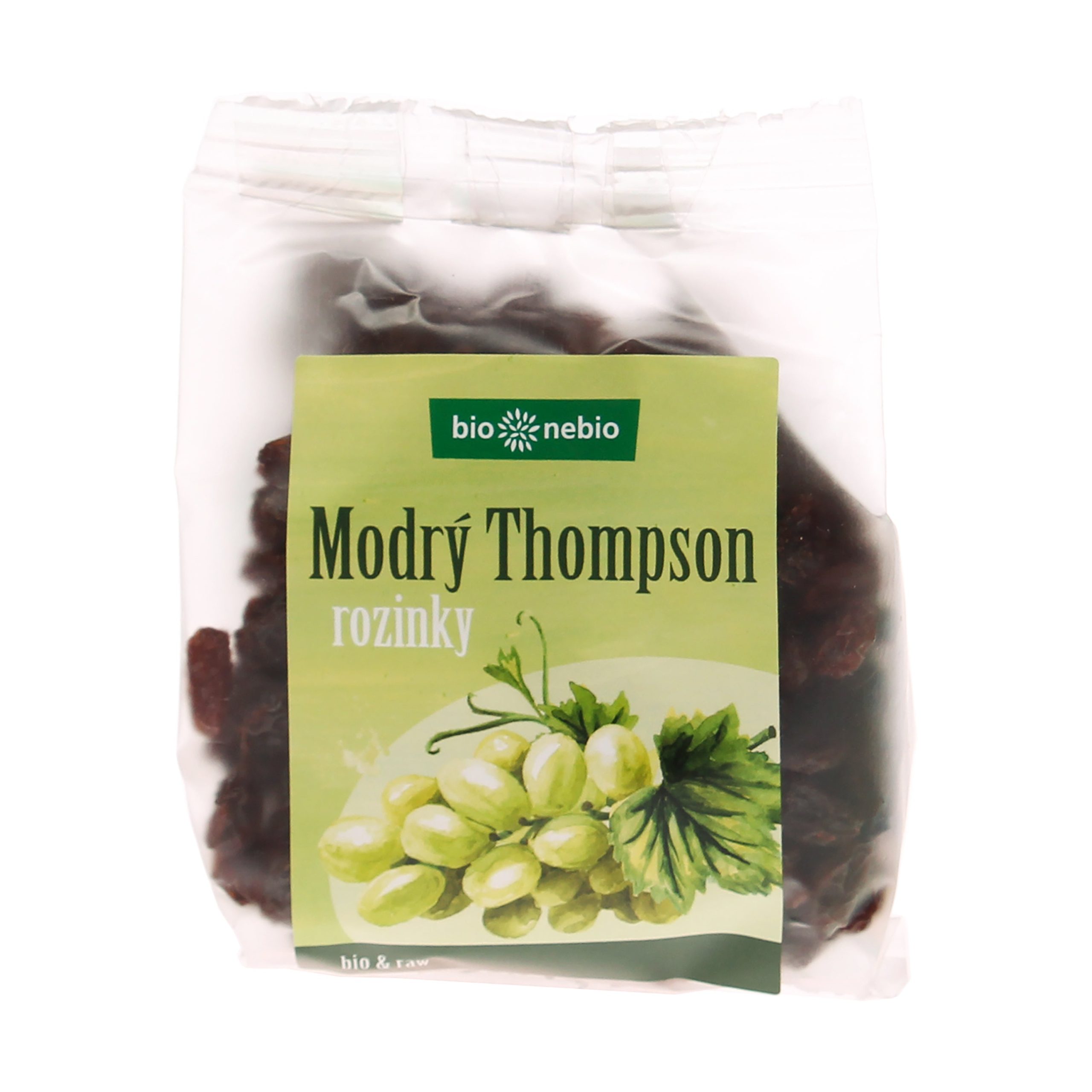 Rozinky Modrý Thompson 200 g BIO   BIO NEBIO Bio nebio