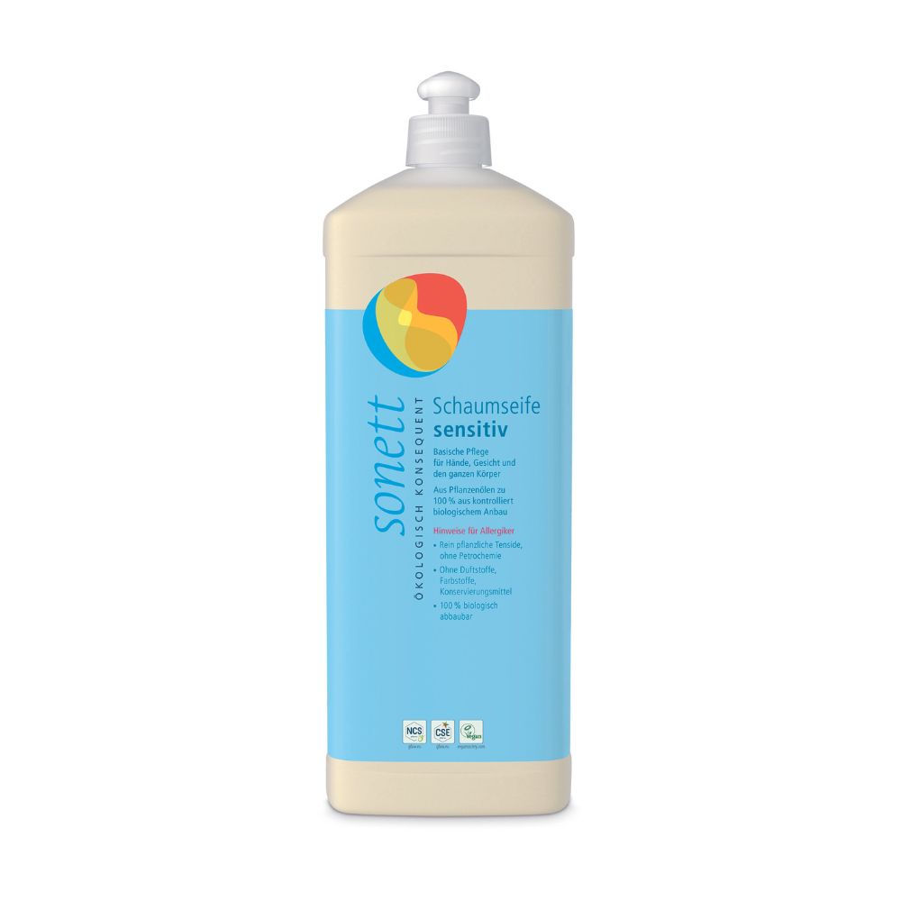 Sonett Tekuté pěnové mýdlo Sensitive - 1 l Sonett