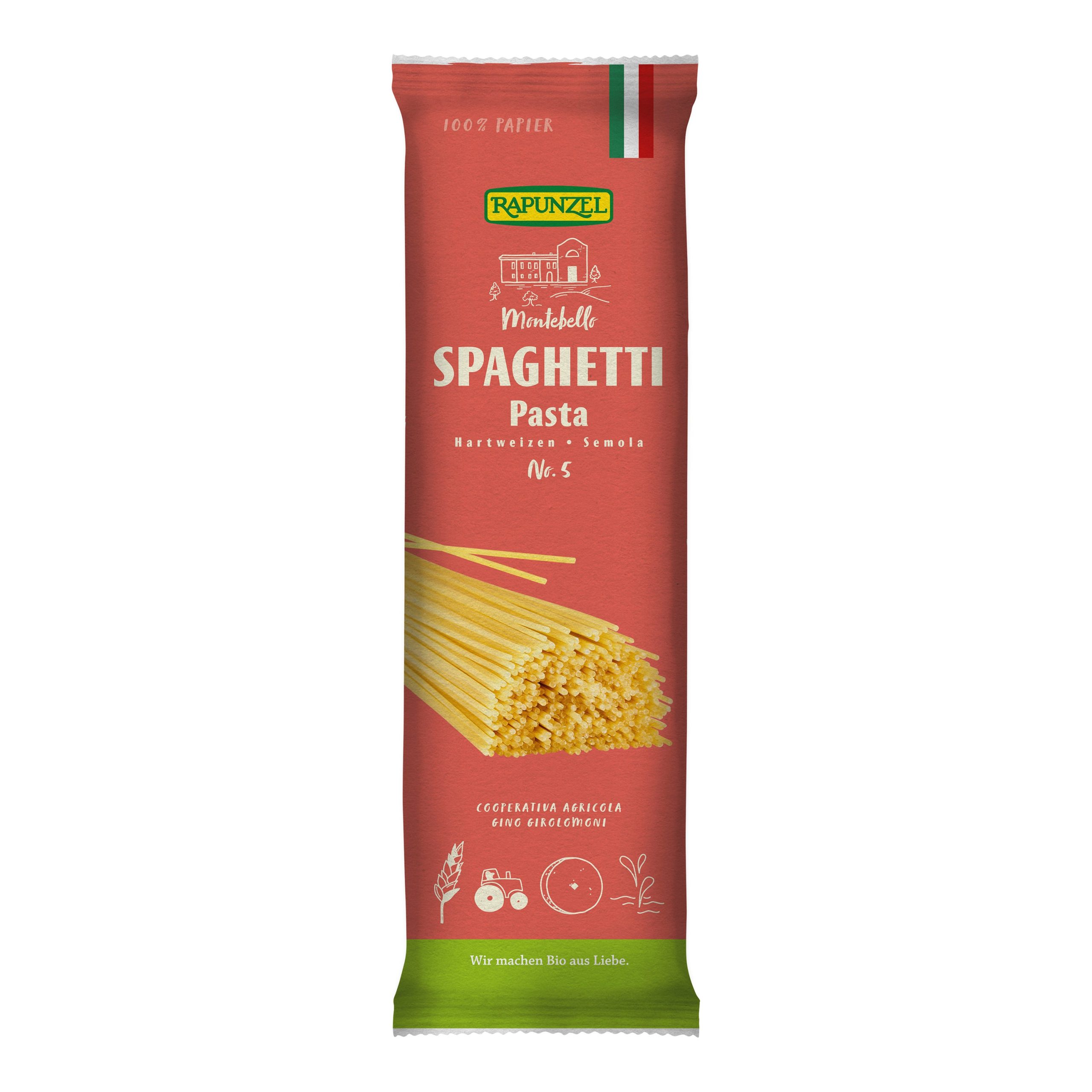 Špagety semolina 500 g BIO   RAPUNZEL Rapunzel