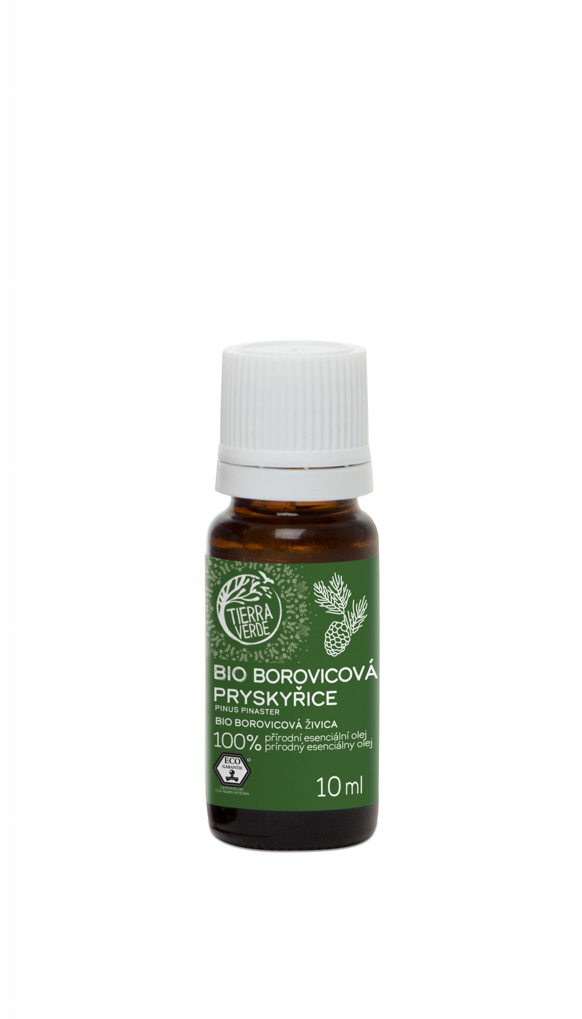 Tierra Verde Esenciální olej Borovicová pryskyřice BIO - 10 ml Tierra Verde