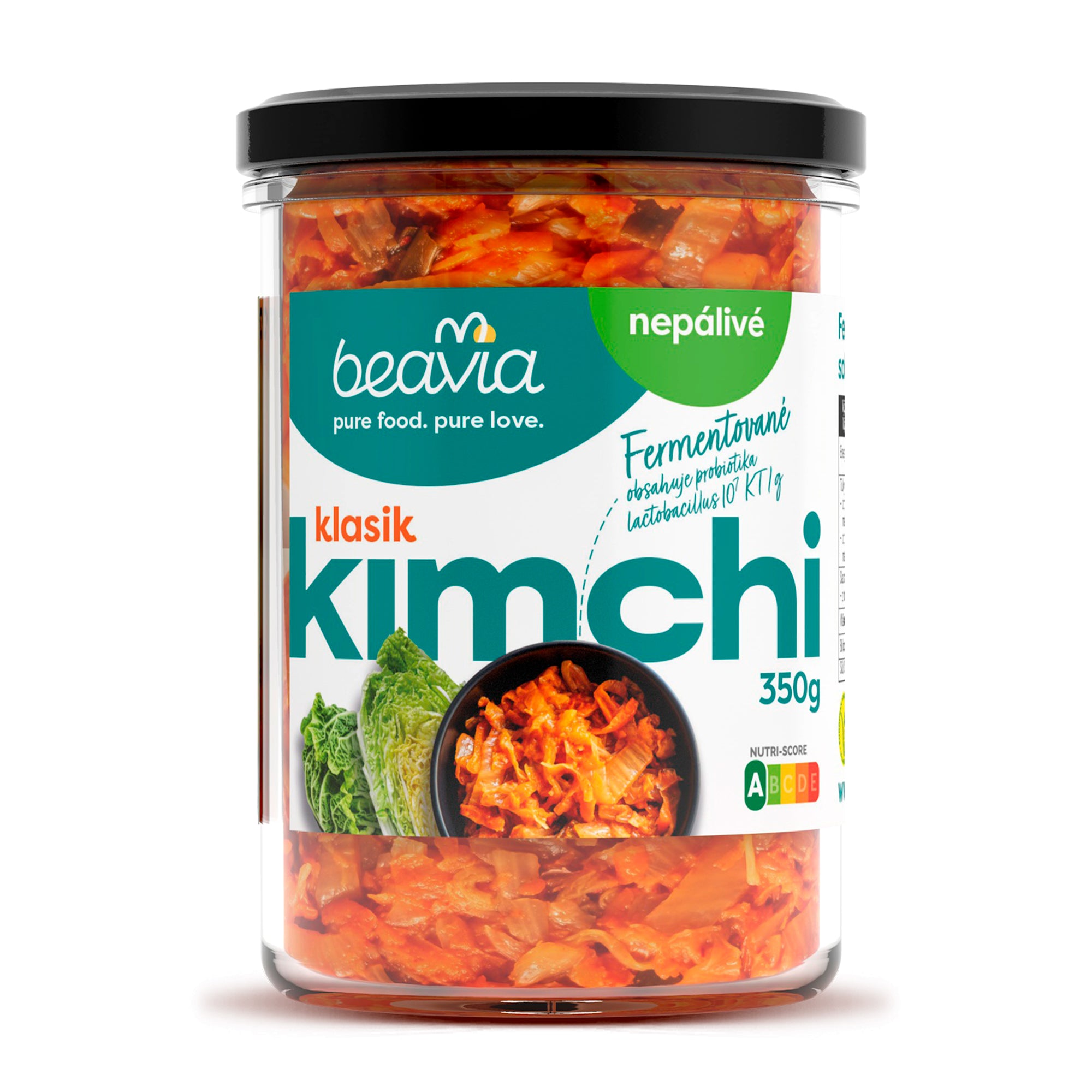 Beavia Kimchi klasik nepálivé (350 g) - lahodný zdroj probiotik Beavia