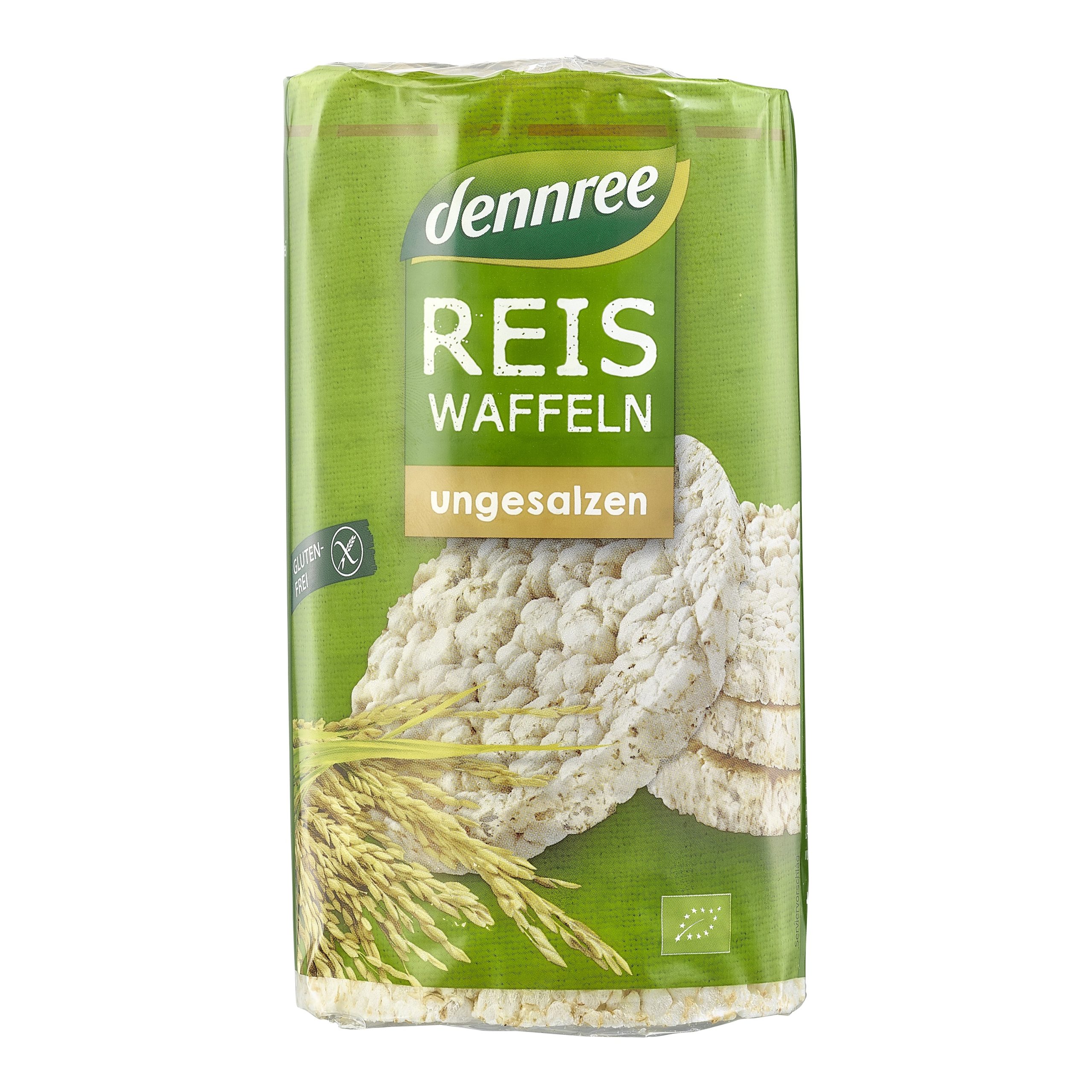 Chlebíčky pufované rýžové 100 g BIO   DENNREE Dennree