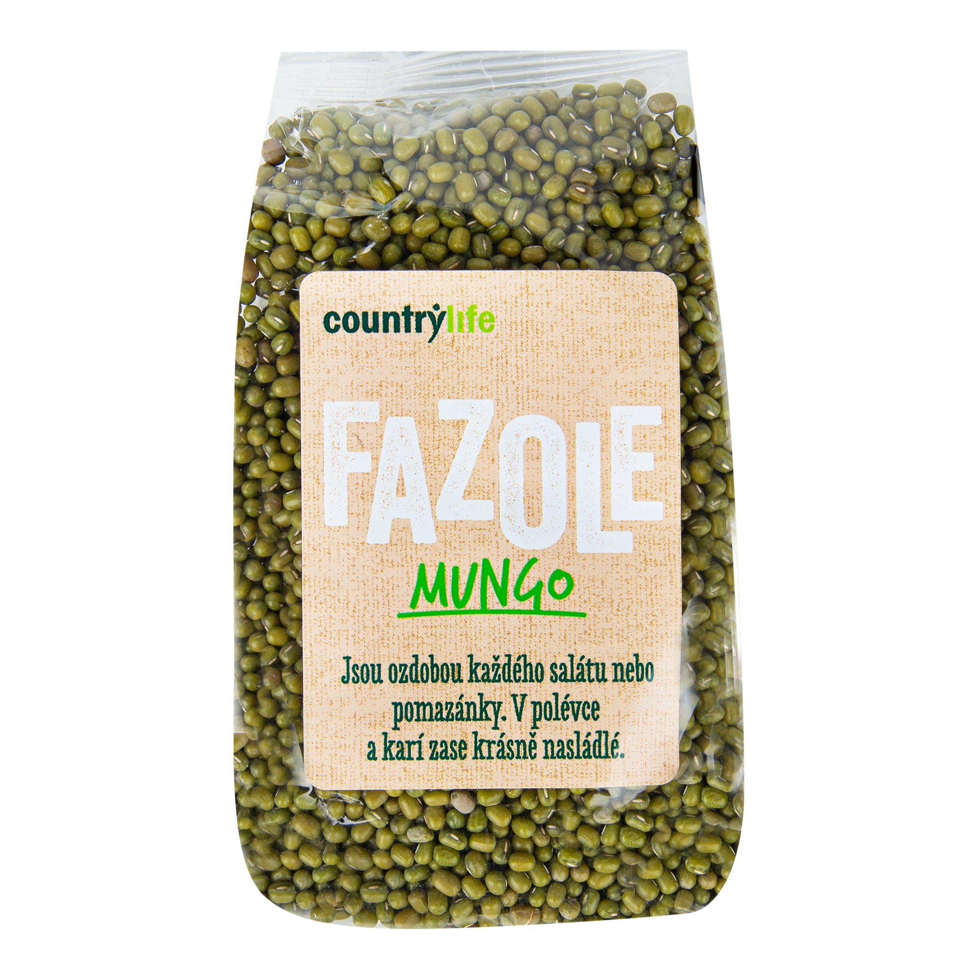 Fazole mungo 500 g   COUNTRY LIFE Country Life