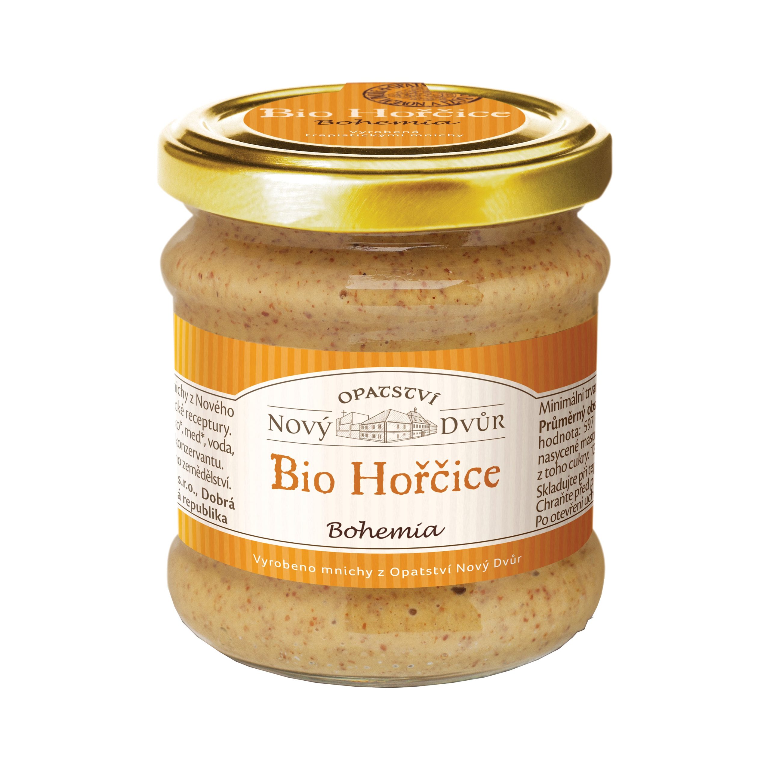 Hořčice Bohemia 205 g BIO   LABORA Labora