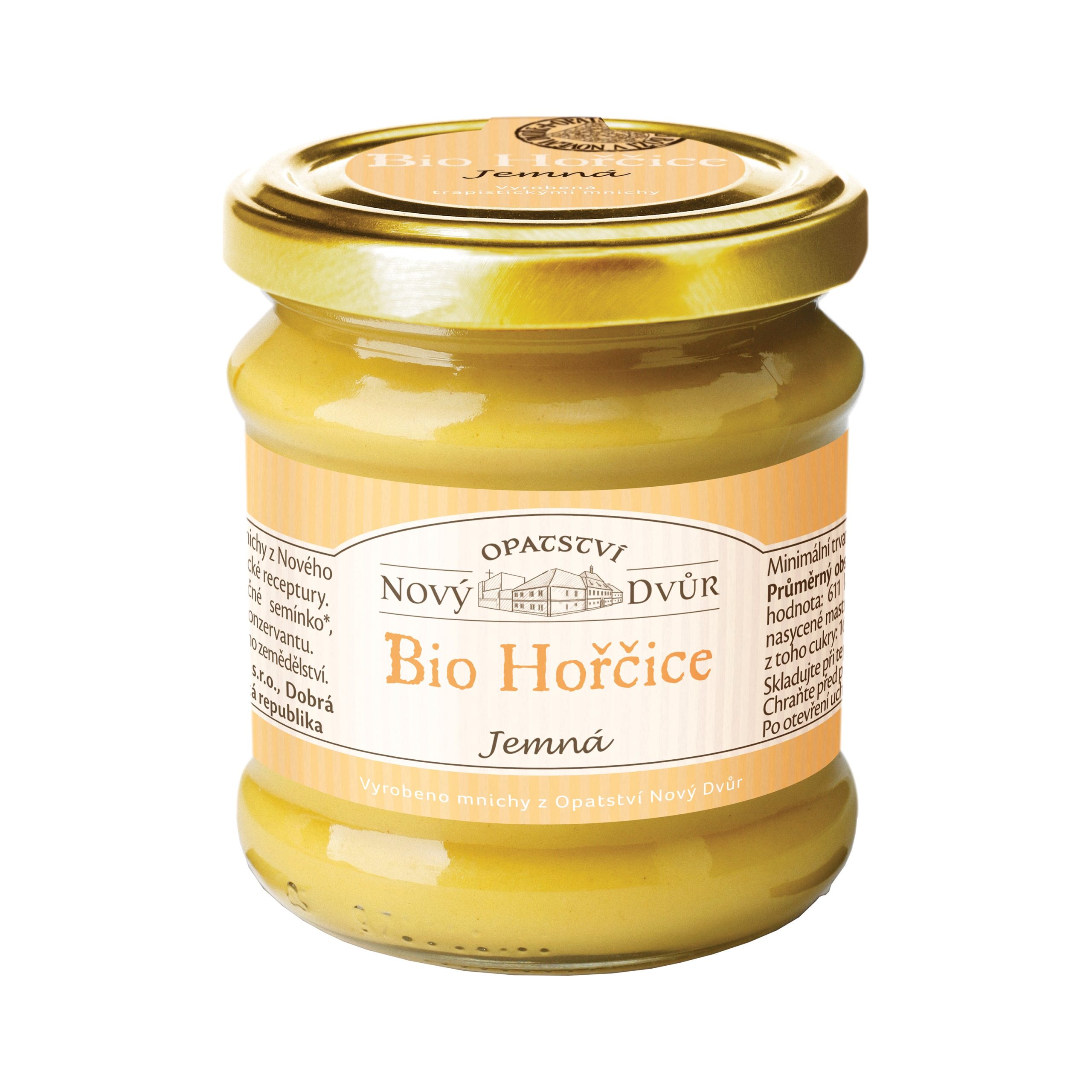 Hořčice jemná 205 g BIO   LABORA Labora