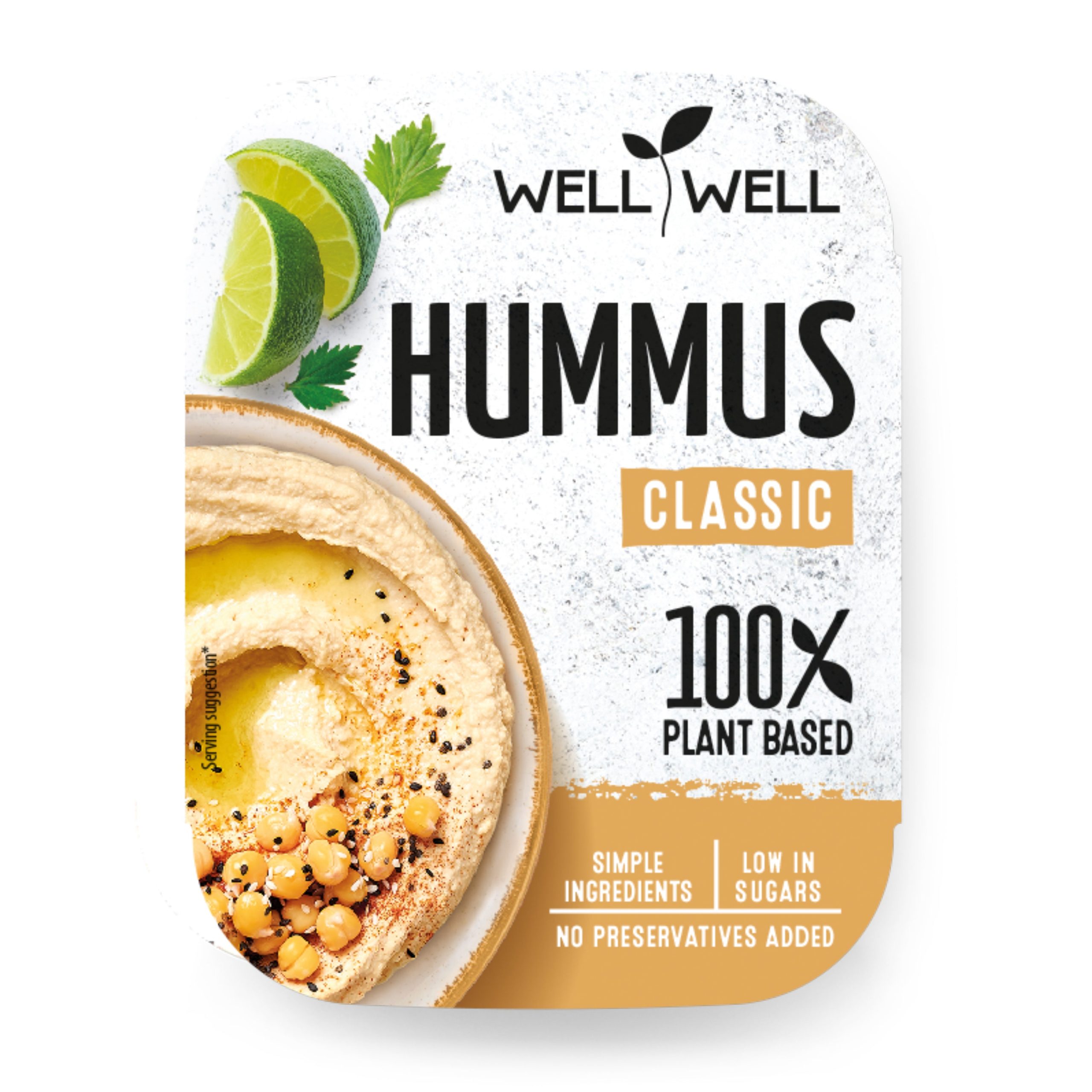 Hummus - cizrnová pomazánka 125 g   WELL WELL Well Well
