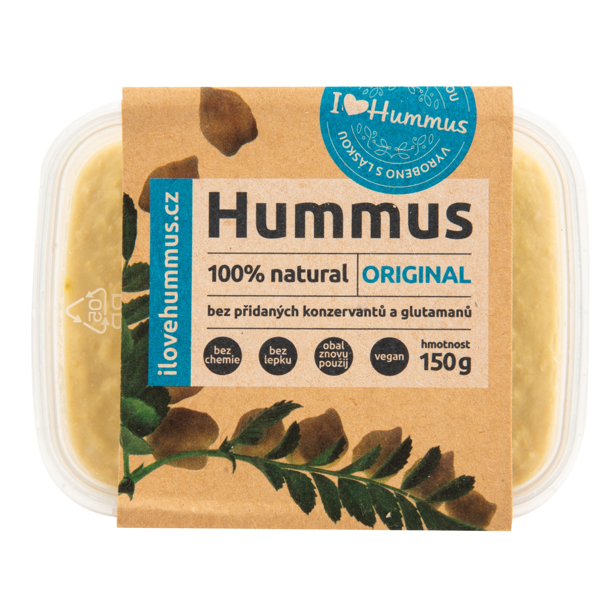 I Love Hummus Hummus original (150 g) I Love Hummus