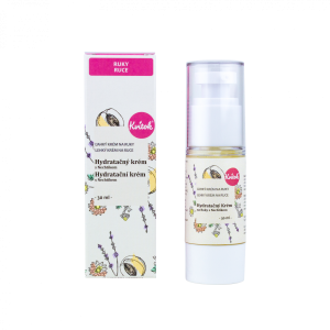 Kvitok Hydratačn&iacute; kr&eacute;m na ruce s měs&iacute;čkem (30 ml) - zjemňuje a regeneruje Kvitok