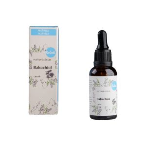 Kvitok Pleťov&eacute; s&eacute;rum - Bakuchiol - 30 ml - redukuje jemn&eacute; vr&aacute;sky Kvitok