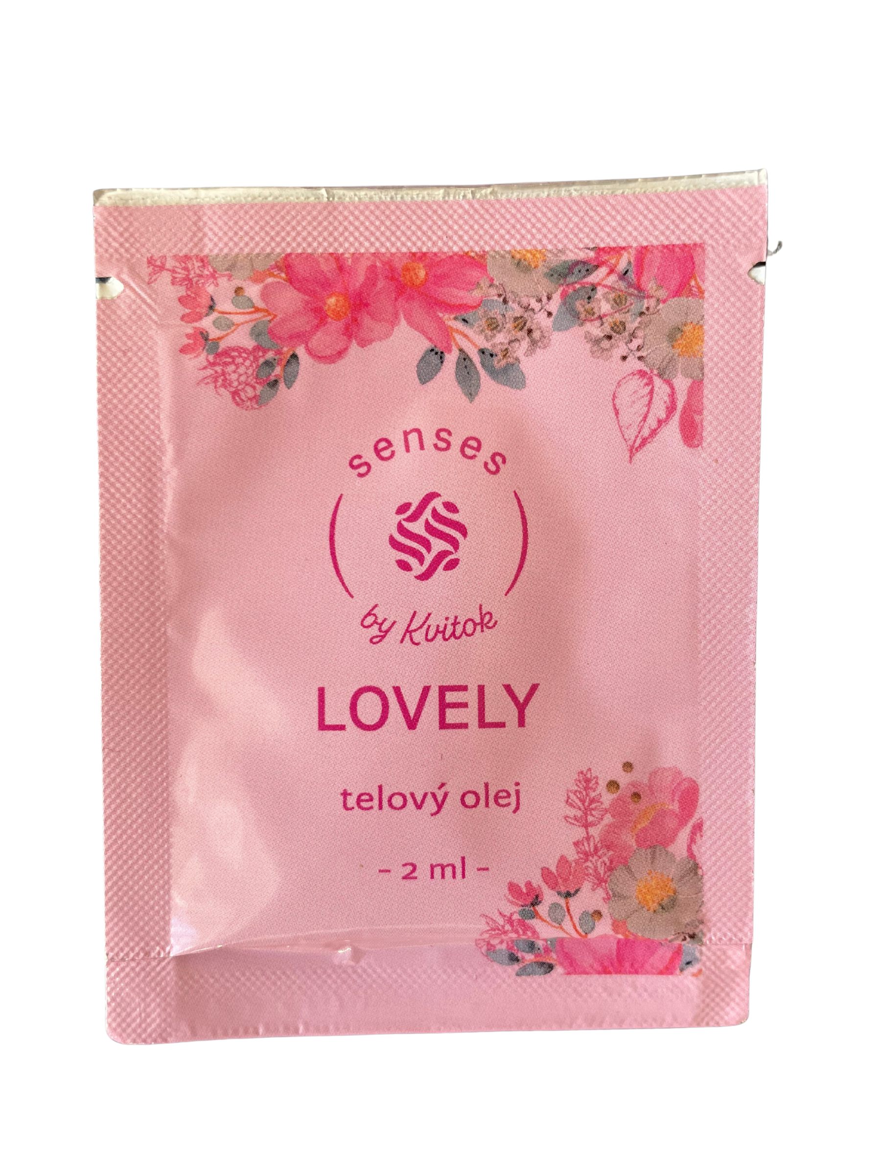 Kvitok Senses Vyživující tělový olej Lovely - vzorek (2 ml) - s vůní růže