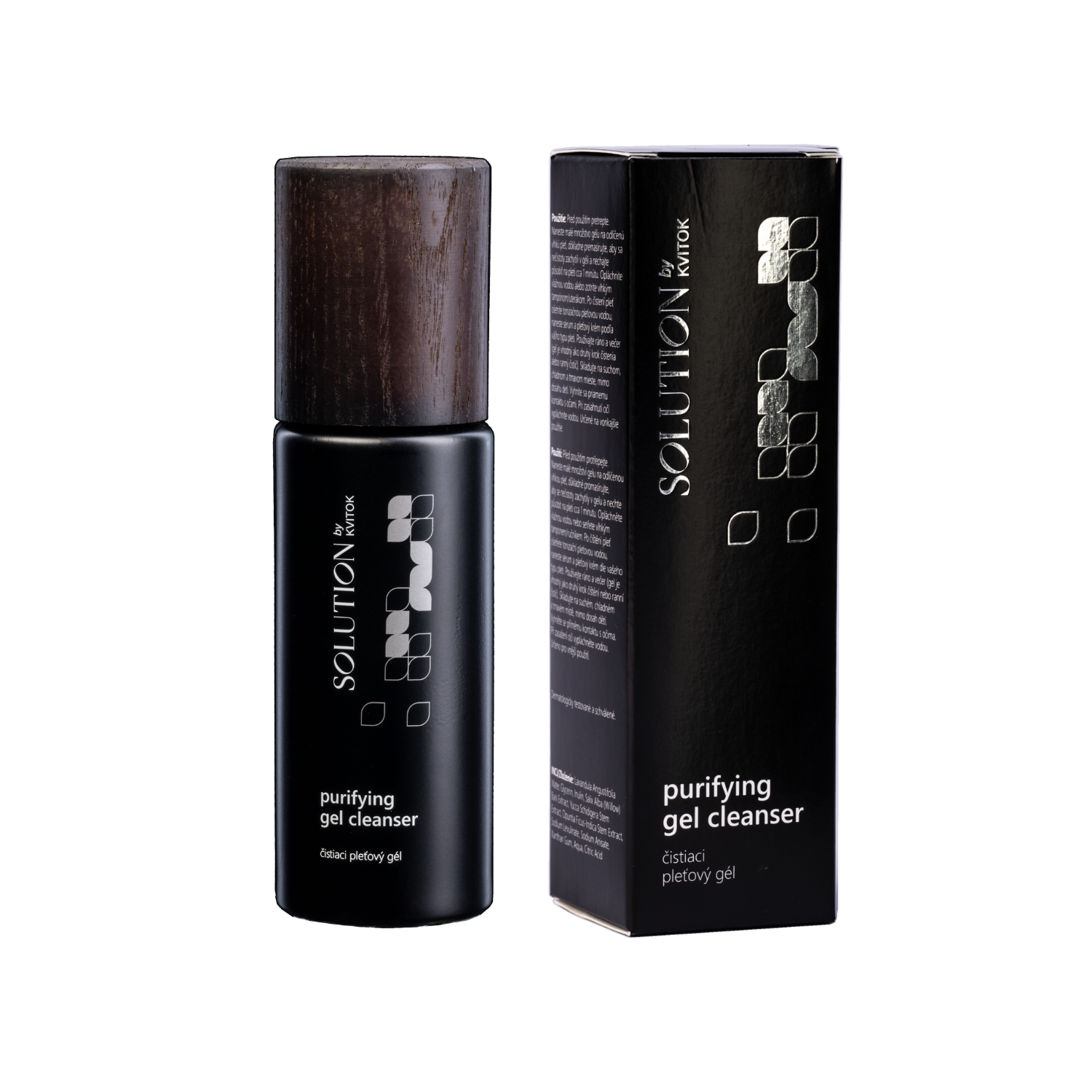 Kvitok Solution Čisticí pleťový gel - 80 ml - hloubkové pročištění pleti Kvitok