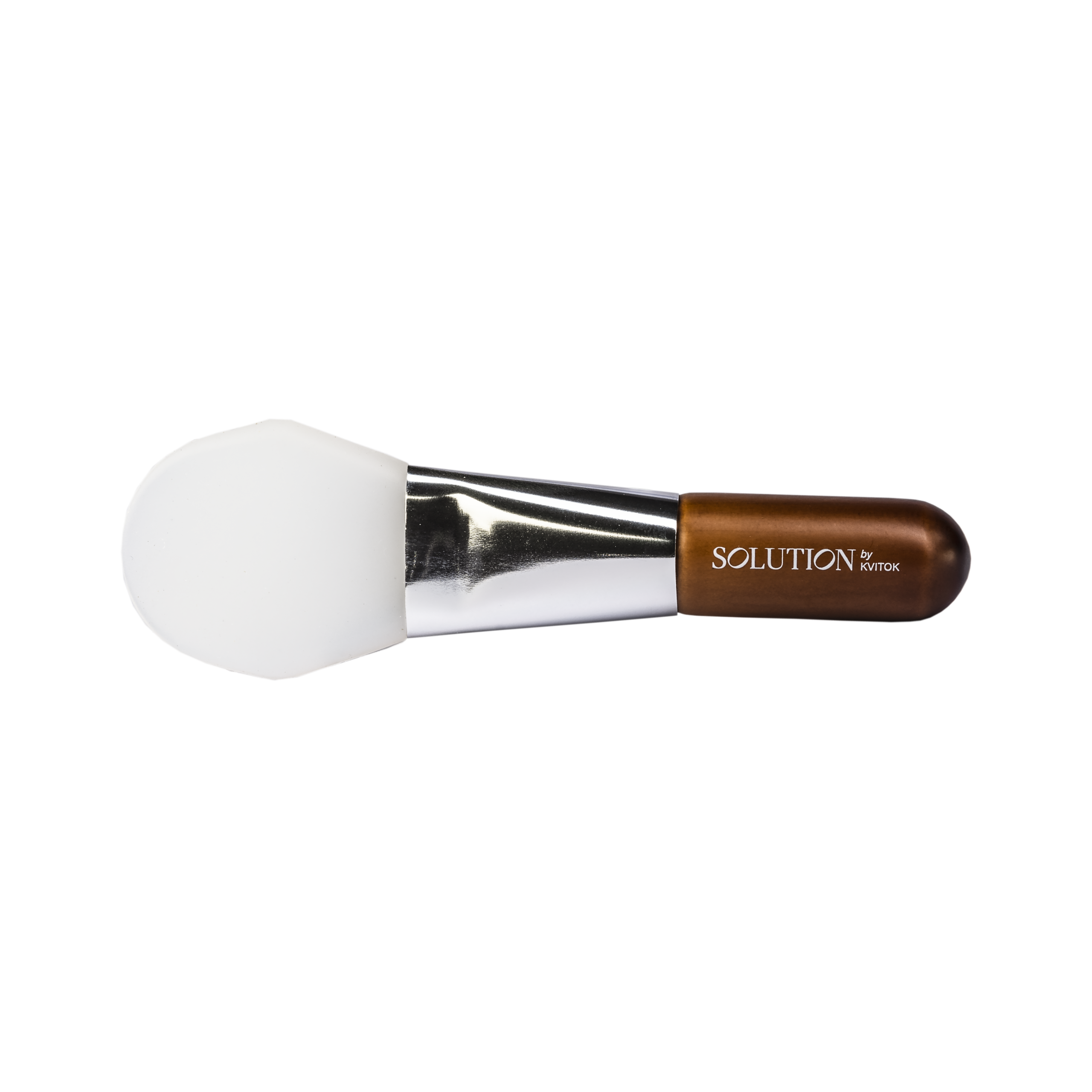 Kvitok Solution Plochý silikonový štětec na pleťovou masku nebo peeling - pro snadnou aplikaci produktů Kvitok
