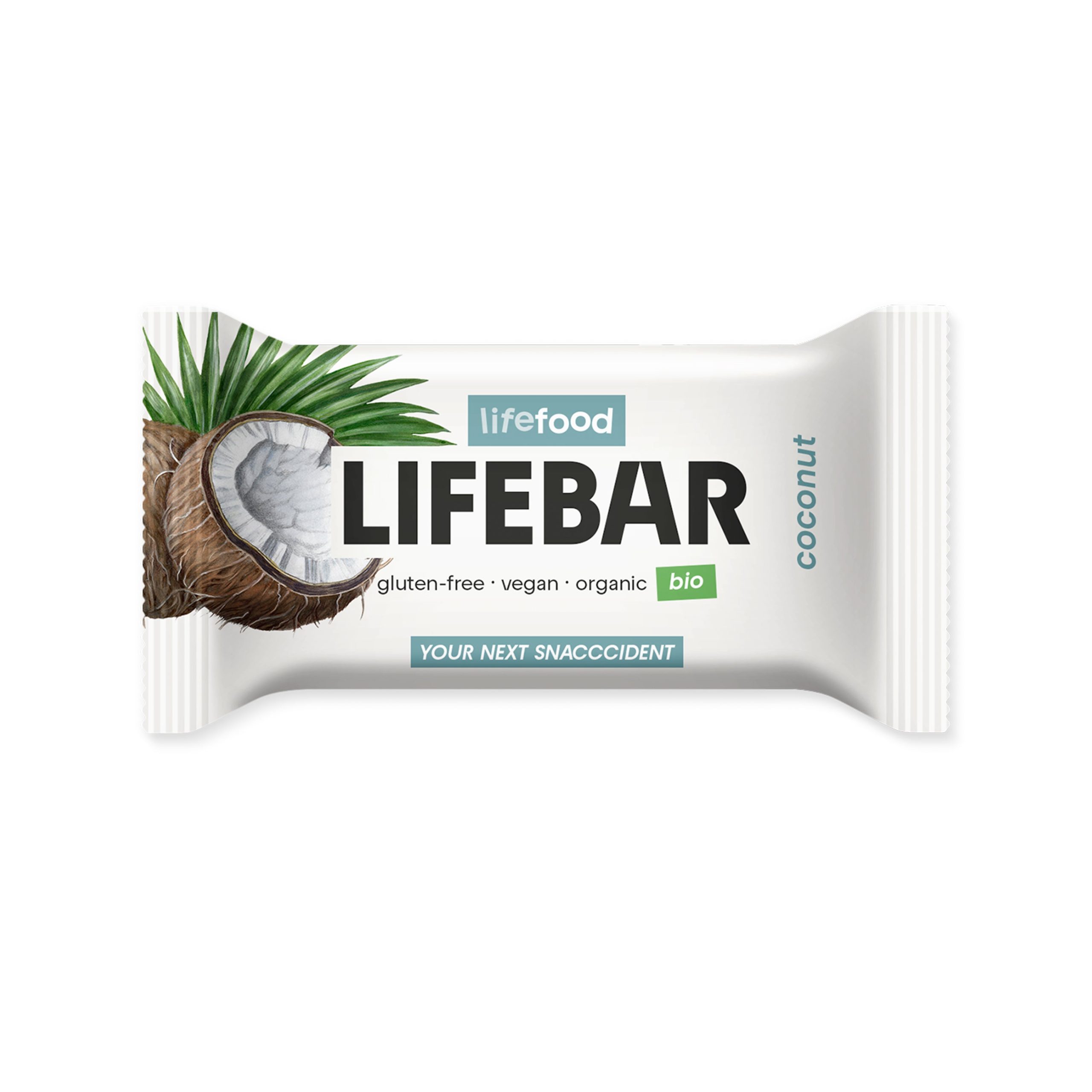 Lifefood Tyčinka Lifebar kokosová RAW BIO (25 g) - výživná kompaktní svačinka Lifefood
