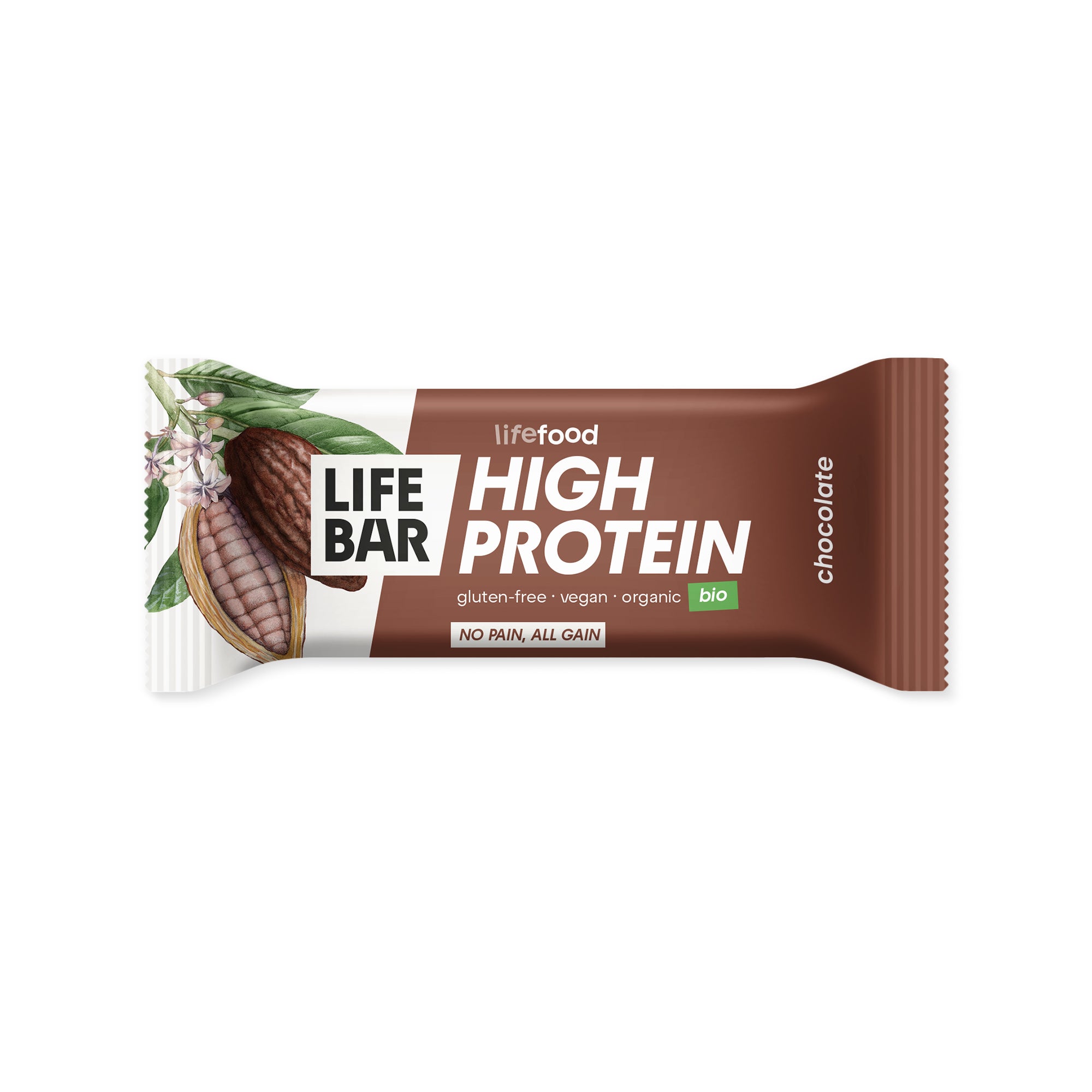 Lifefood Tyčinka Lifebar proteinová s kakaem BIO (40 g) - 100% veganská proteinovka Lifefood
