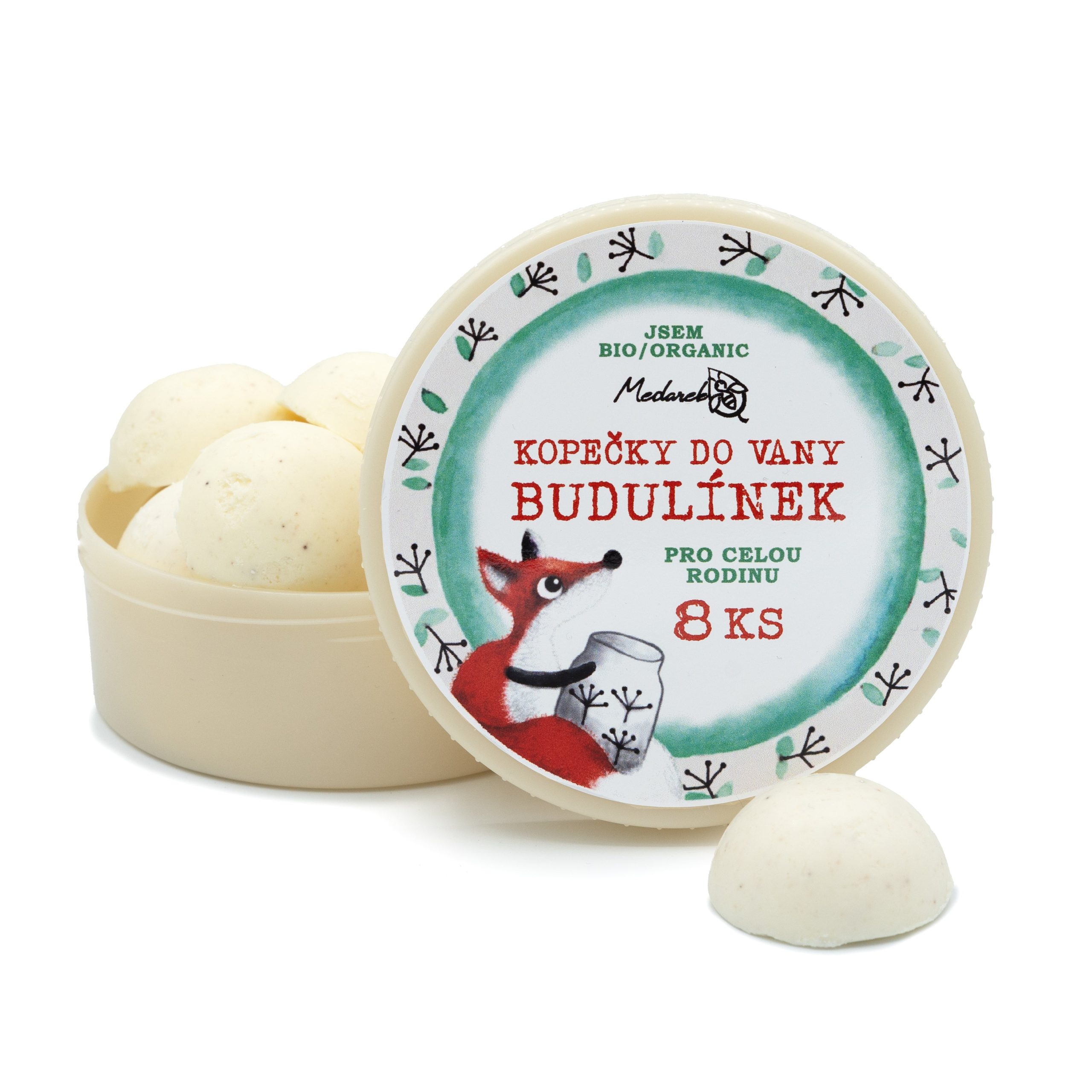 Medarek Kopečky do vany - Budulínek (8 ks) - i pro ty nejmenší Medarek