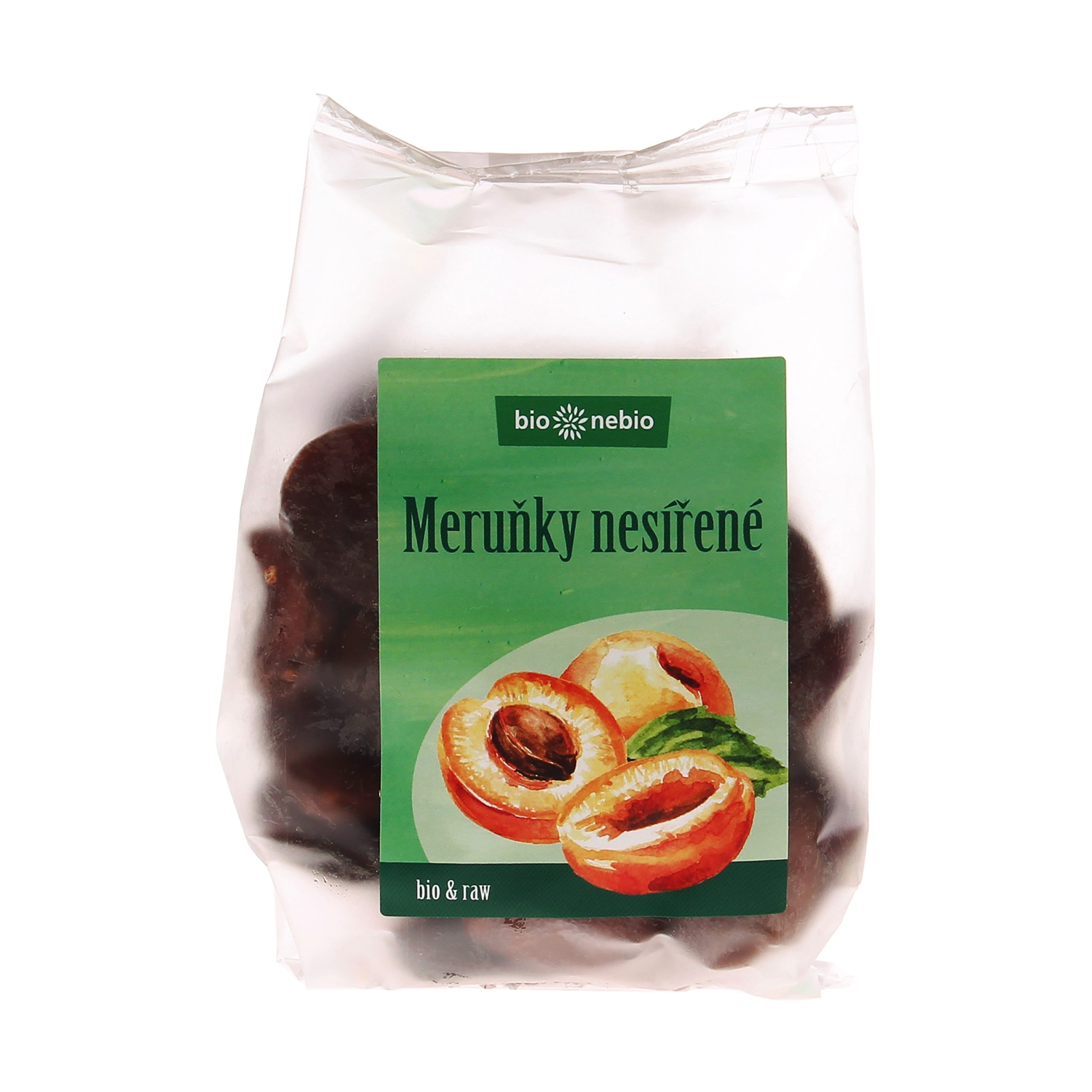 Meruňky sušené nesířené 300 g BIO   BIO NEBIO Bio nebio