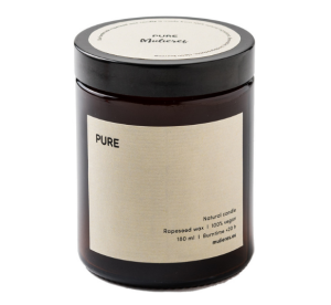 Mulieres Sv&iacute;čka ve skle - bez vůně (180 ml) - až 35 hodin hořen&iacute; Mulieres