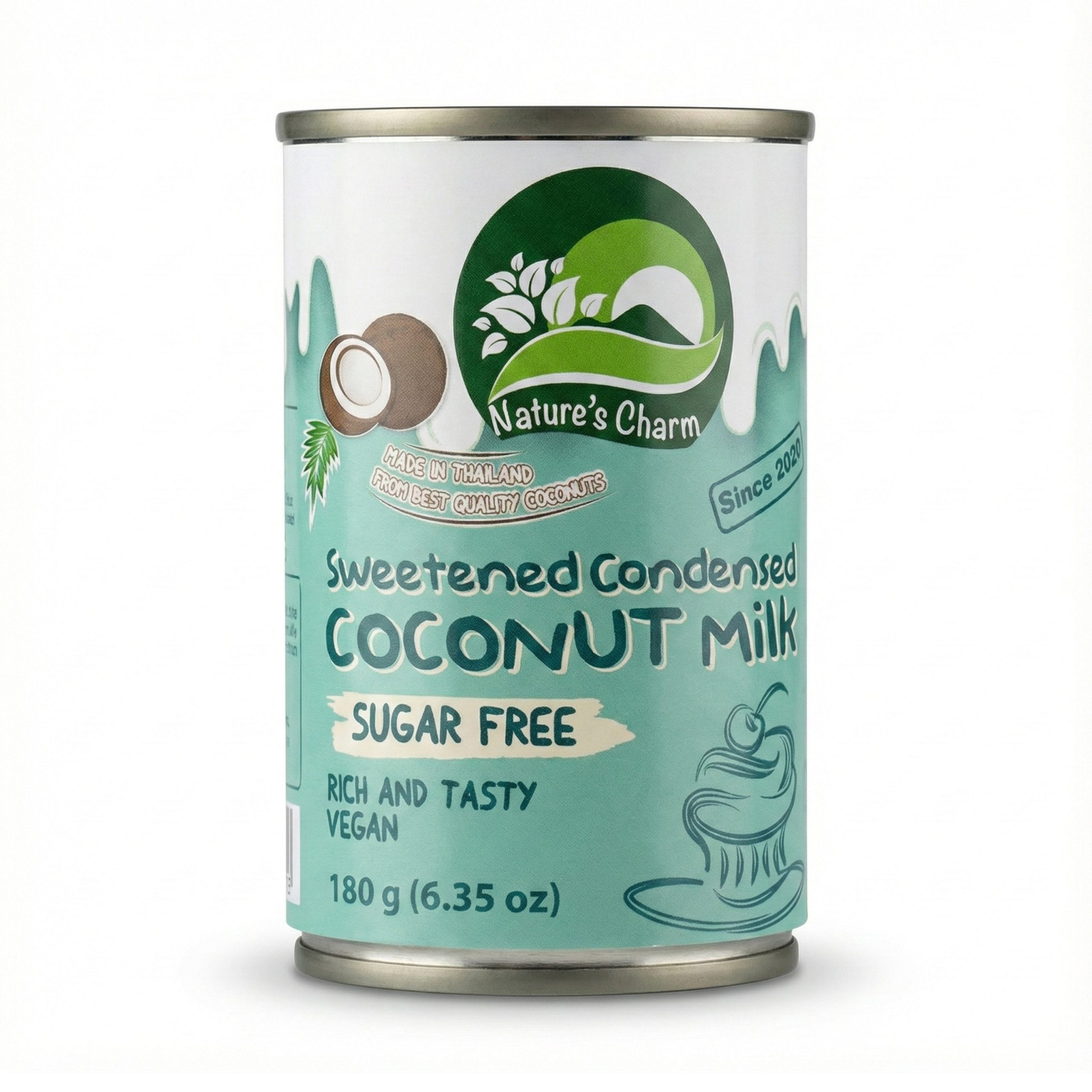 Nature's Charm Krém kokosový kondenzovaný se sladidly (180 g) Nature's Charm