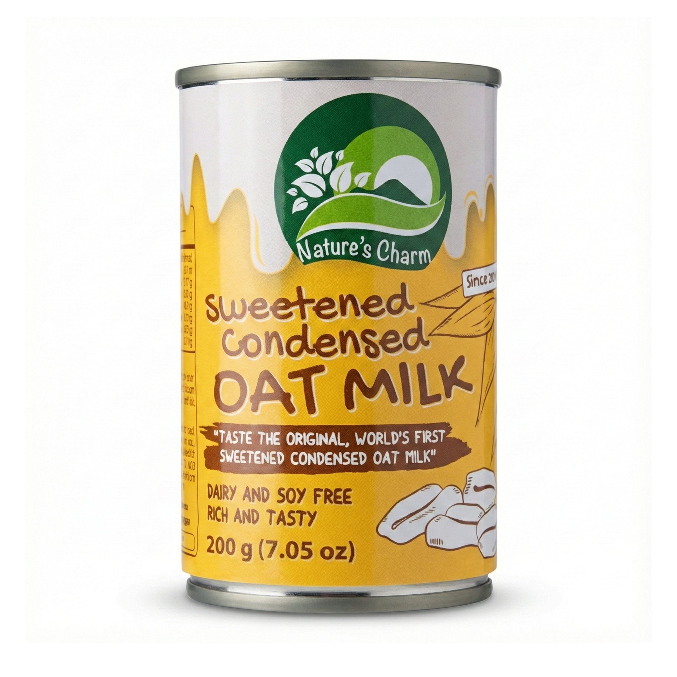 Nature's Charm Krém ovesný kondenzovaný slazený (200 g) Nature's Charm