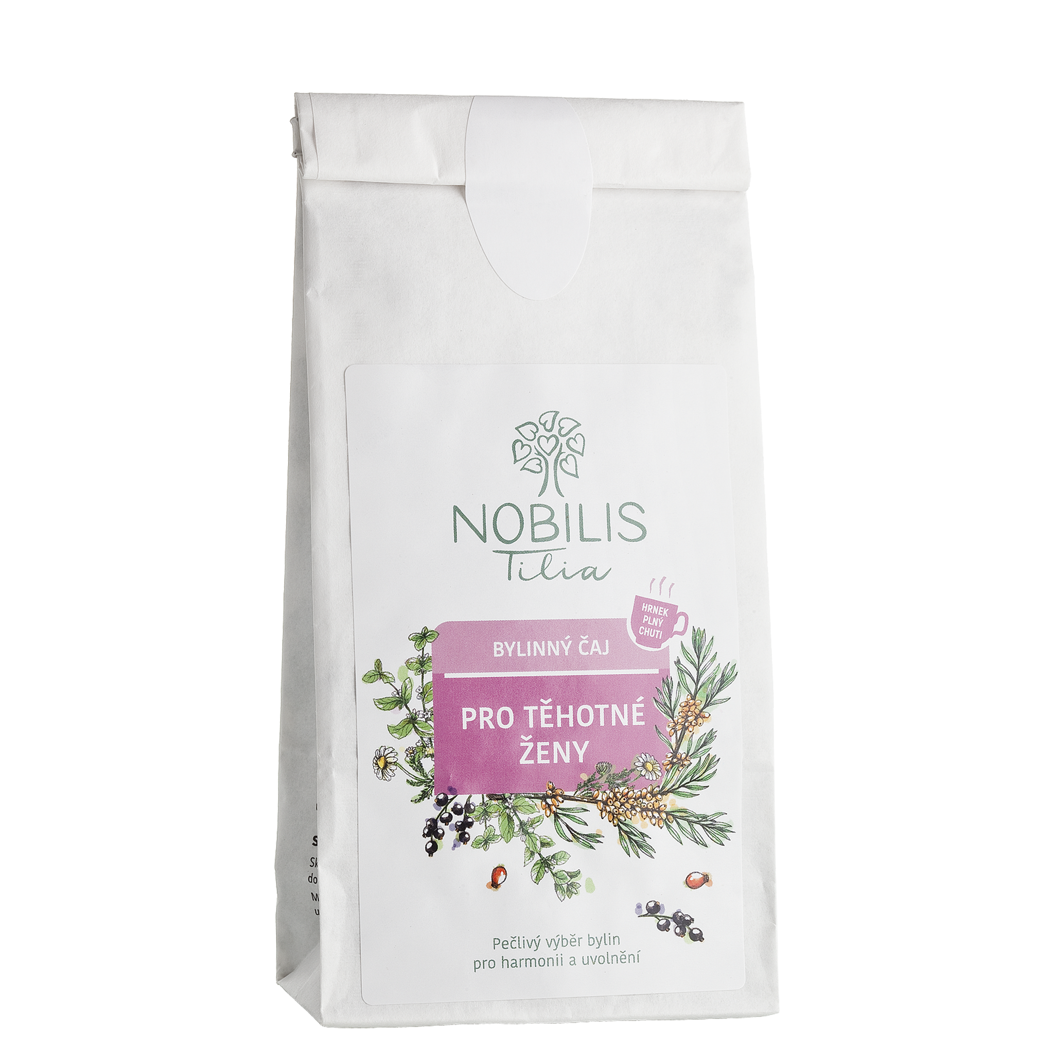 Nobilis Tilia Čaj pro těhotné ženy (50 g) - zmírňuje těhotenské nevolnosti Nobilis Tilia