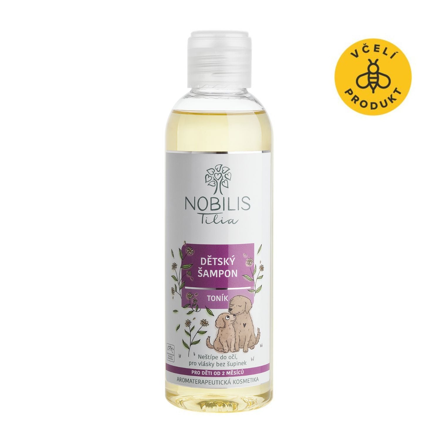 Nobilis Tilia Dětský šampon Toník (200 ml) - usnadňuje rozčesávání a neštípe v očích Nobilis Tilia