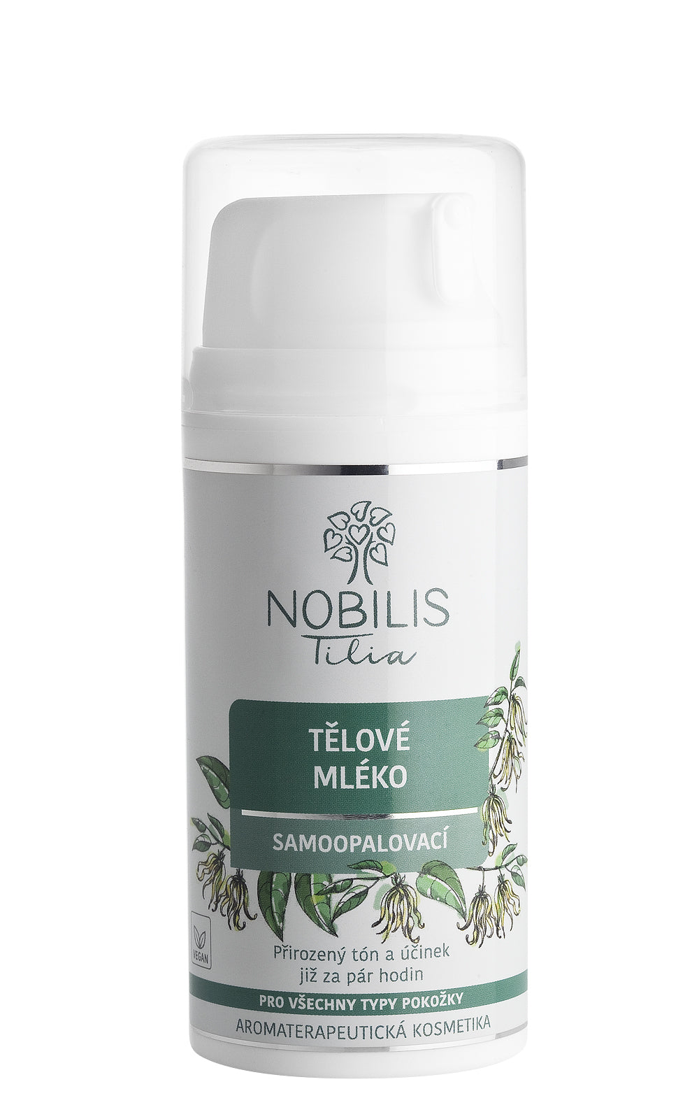 Nobilis Tilia Samoopalovací tělové mléko (100 ml) - s vitaminem e Nobilis Tilia