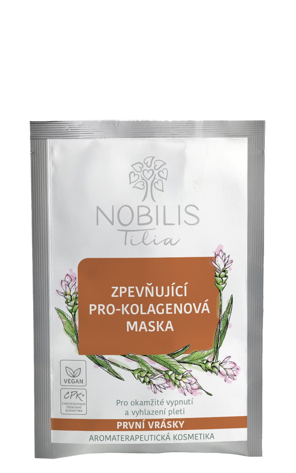 Nobilis Tilia Zpevňující pro-kolagenová maska slupovací (25 g) - vypíná a tonizuje pleť Nobilis Tilia