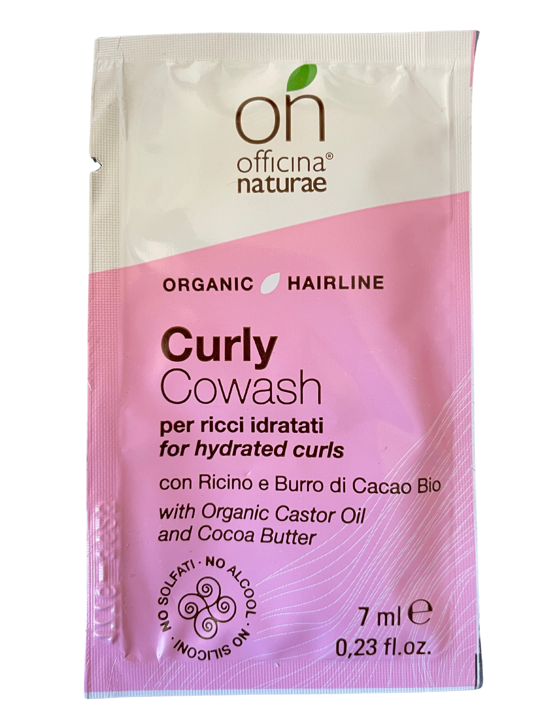 Officina Naturae Hydratační cowash pro kudrnaté vlasy - vzorek (7 ml) - pro hebké