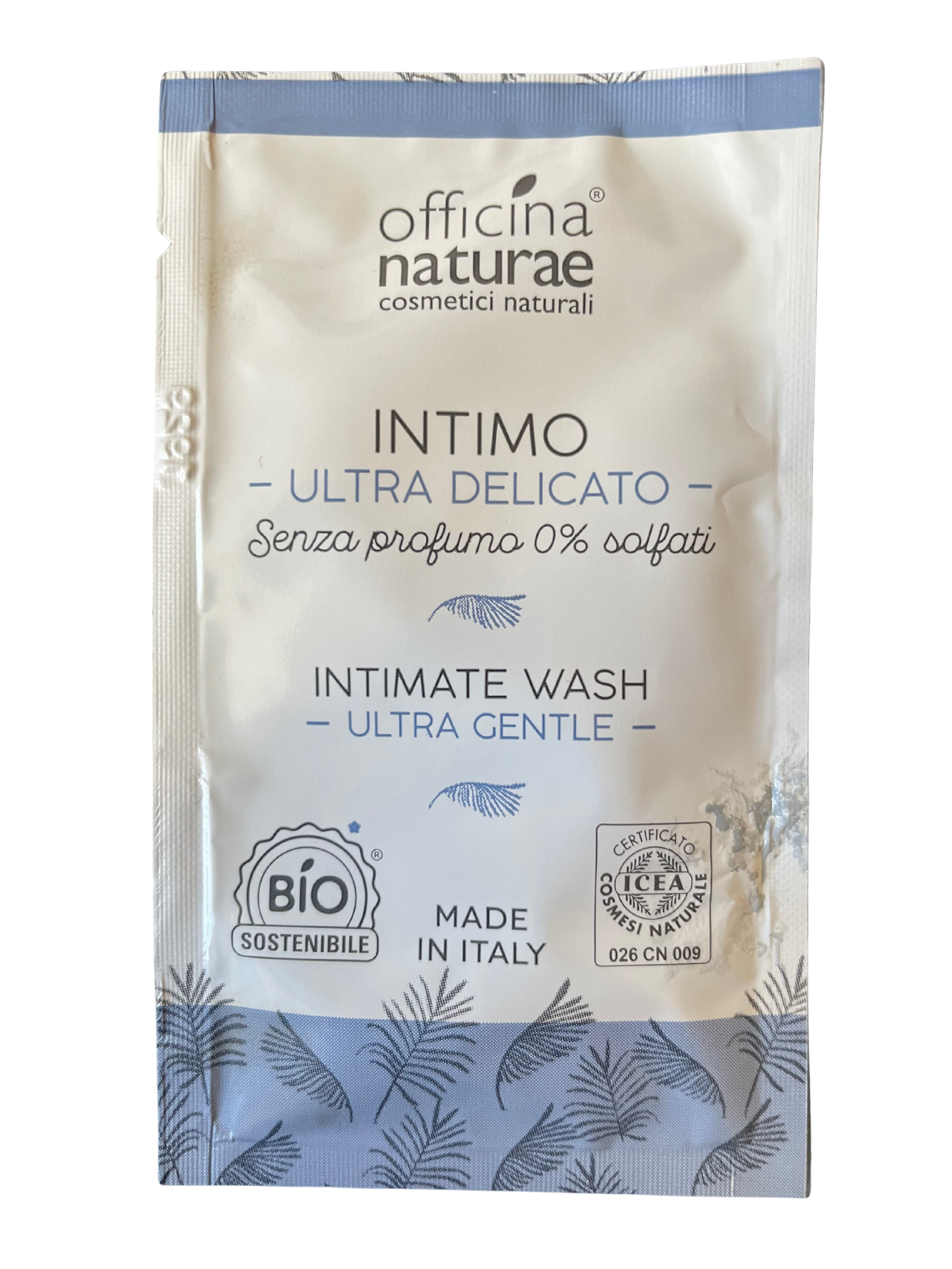 Officina Naturae Intimní mycí gel pro velmi citlivou pokožku Ultra Delicato - vzorek (10 ml) - vhodný i při syndromu mcs Officina Naturae