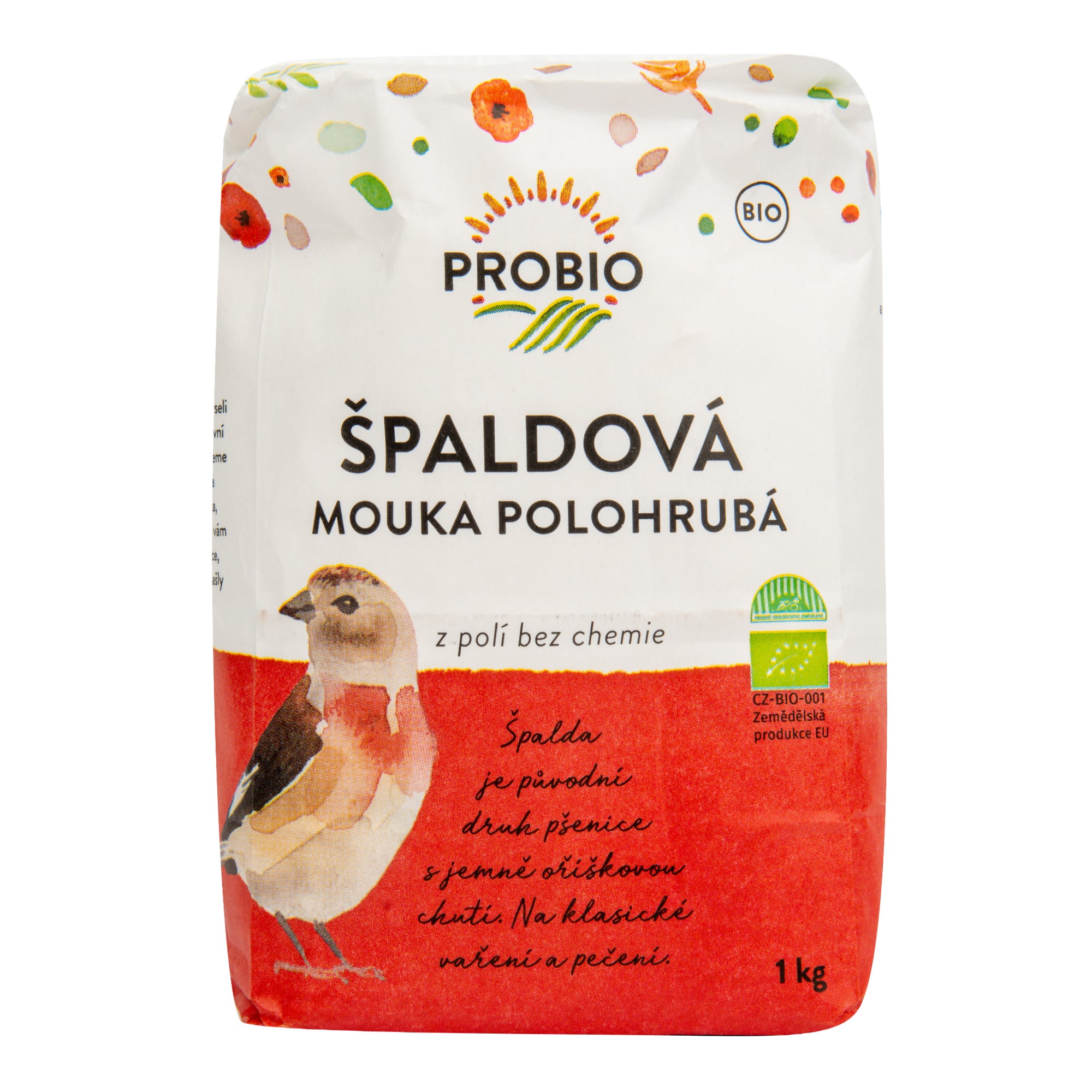 PROBIO Mouka špaldová polohrubá BIO (1 kg) PROBIO