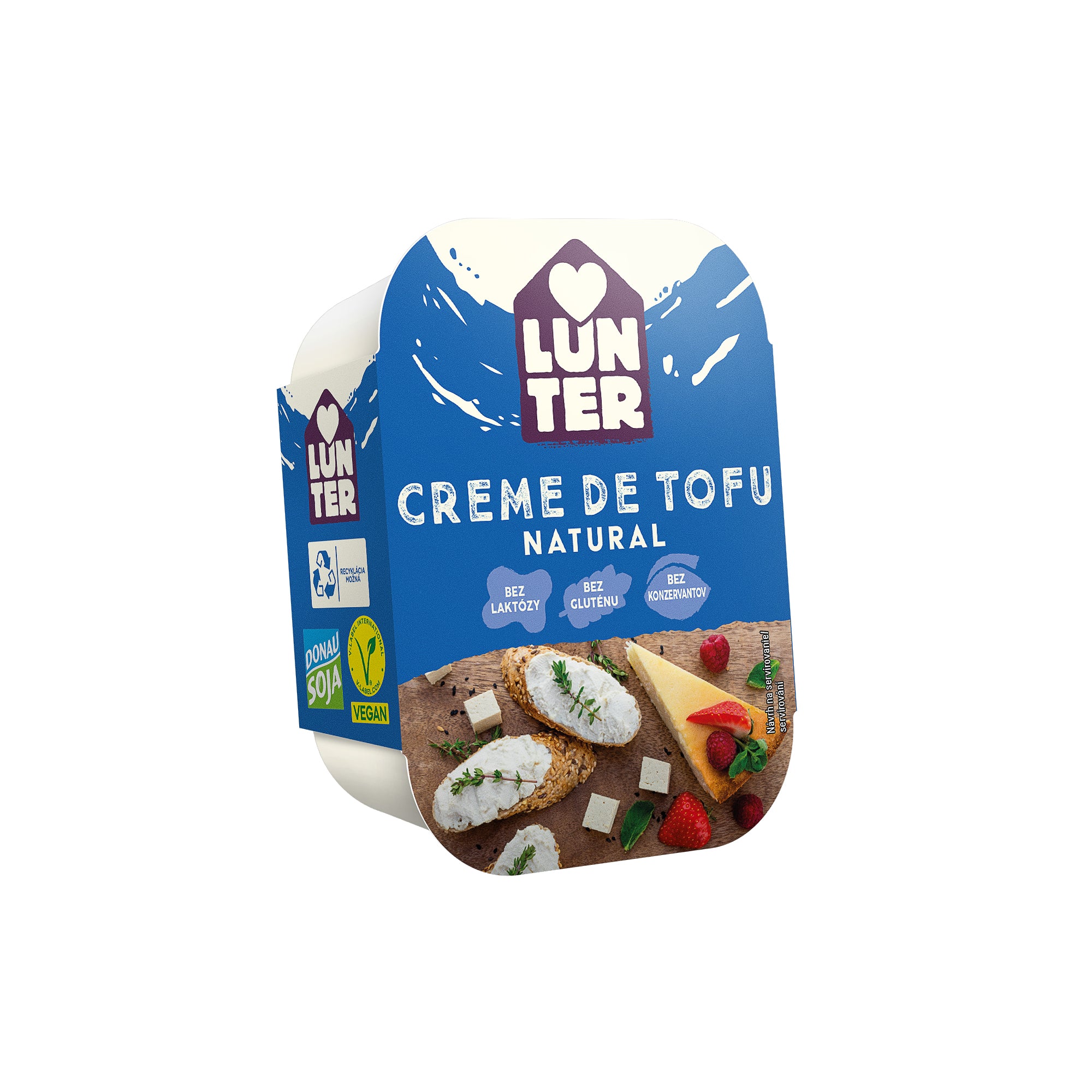 Pomazánka Creme de Tofu 140 g   LUNTER Lunter