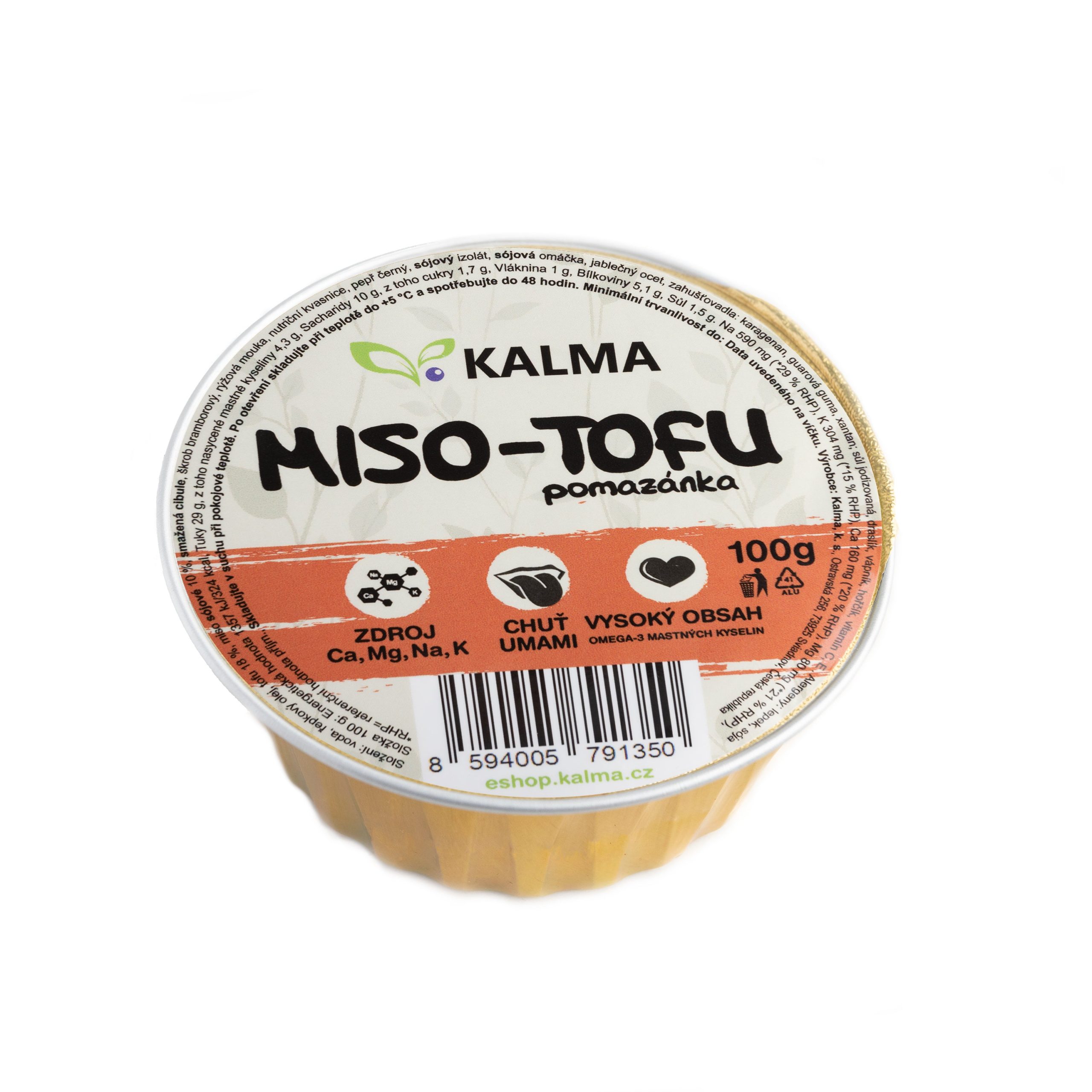 Pomazánka miso-tofu 100 g   KALMA Kalma
