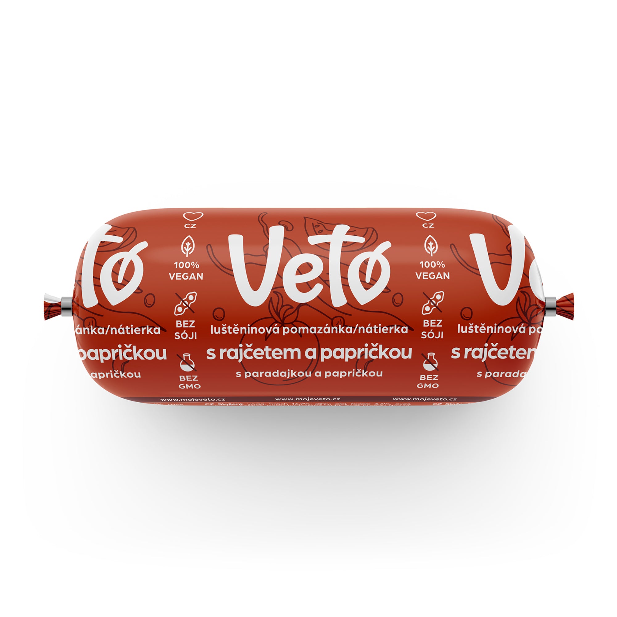 Pomazánka s rajčetem a papričkou 100 g   VETO ECO Veto