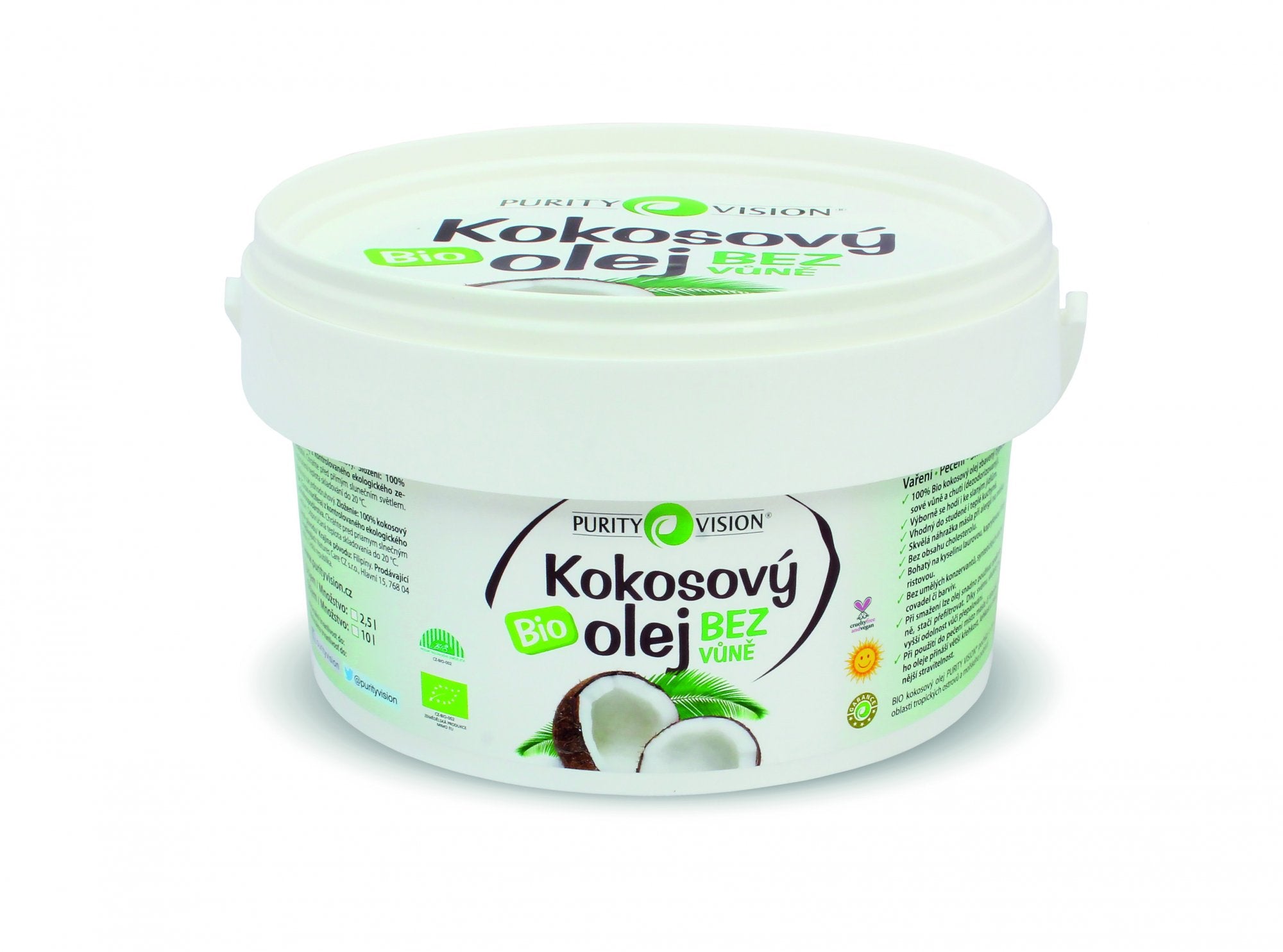 Purity Vision Kokosový olej bez vůně BIO - 2