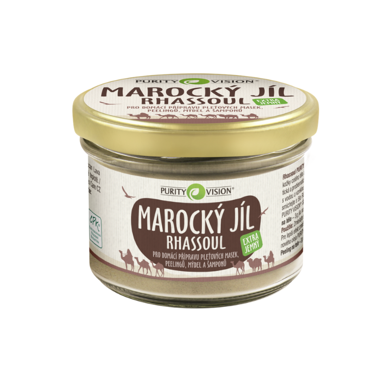 Purity Vision Rhassoul - marocký jíl - 200 g - šampon