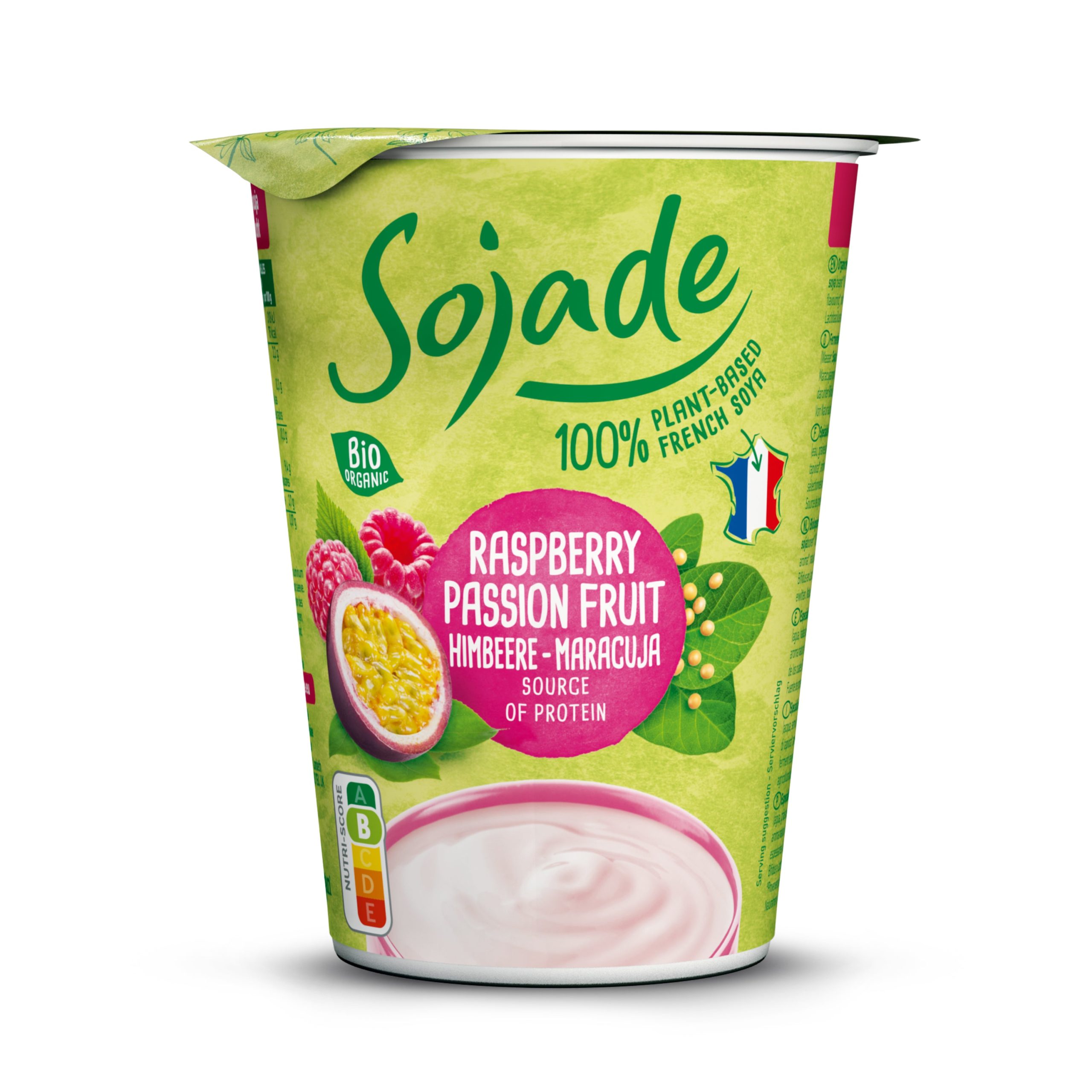 SOJADE bifidus malina-marakuja 400 g BIO Sojade