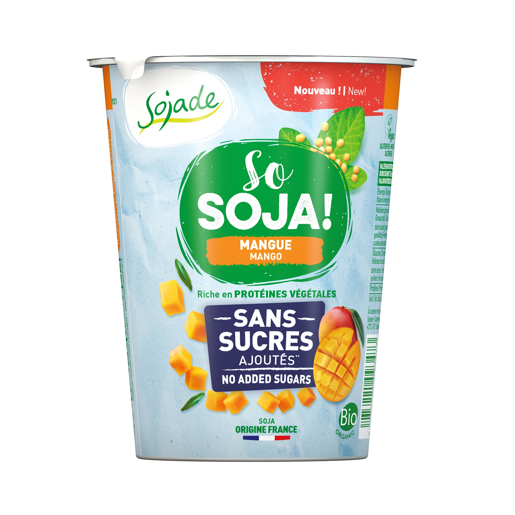SOJADE bifidus mango 400 g BIO Sojade