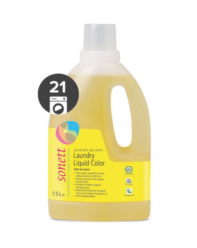Sonett Tekutý prací gel na barevné prádlo - 1