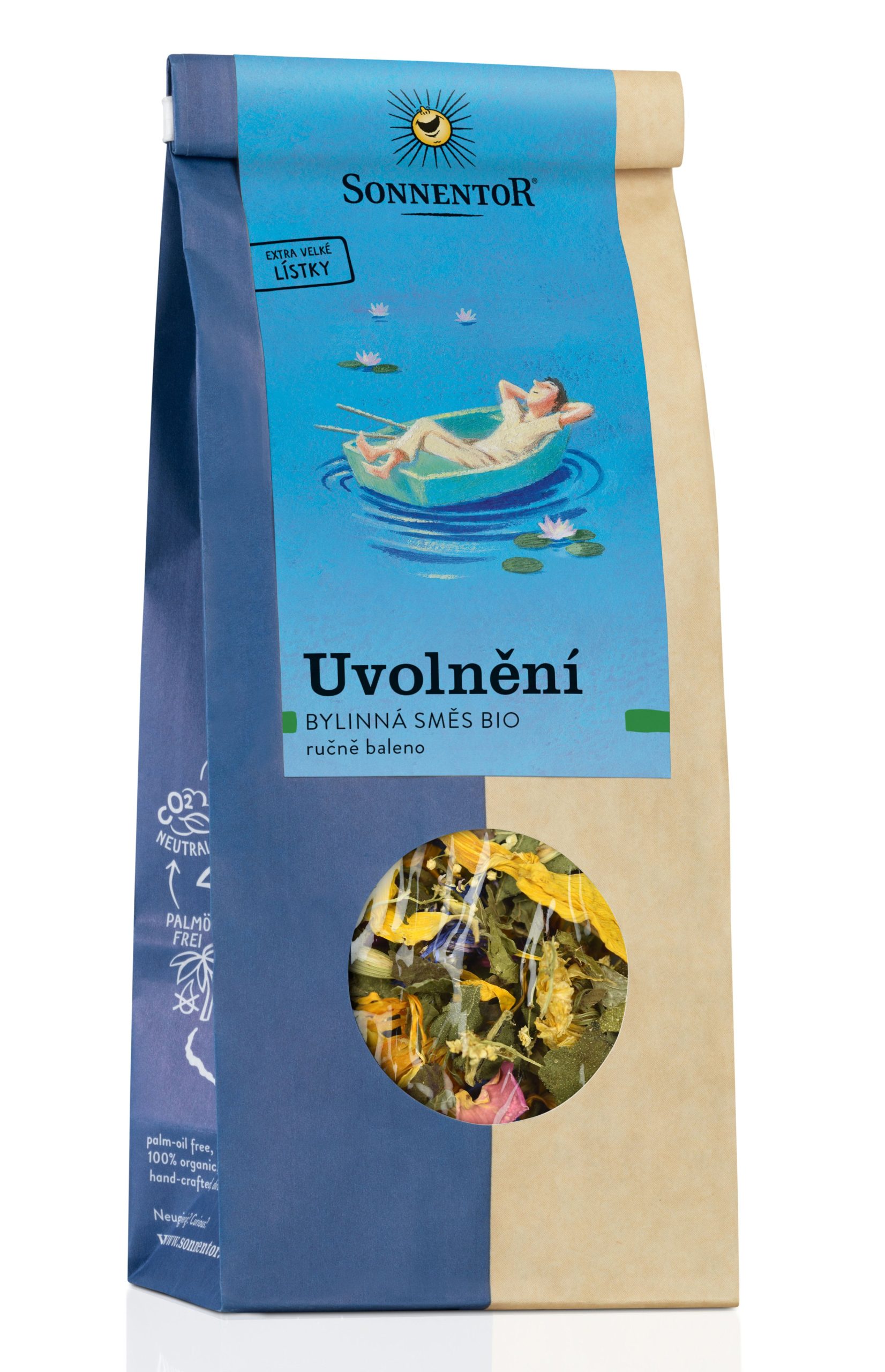 Sonnentor Bylinná směs Uvolnění BIO  - sypaná (40 g) - podpoří relaxaci a uvolní stres Sonnentor